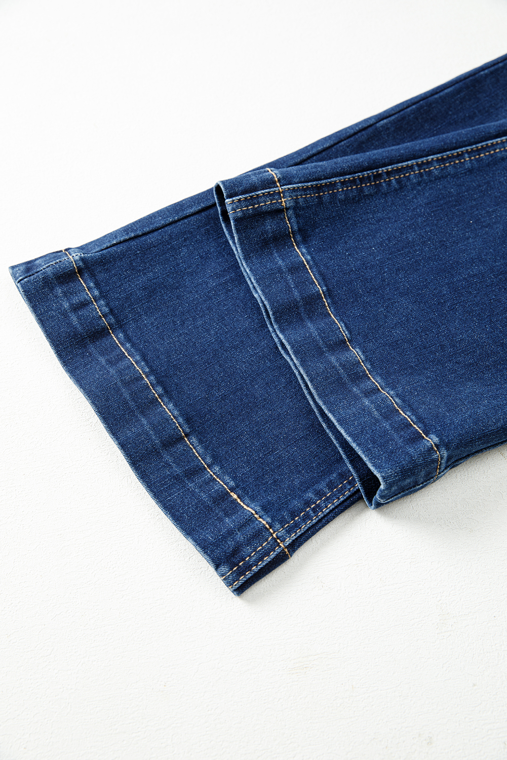 Sail Blue Western Stitch Patched Pocket Bootcut Jeans