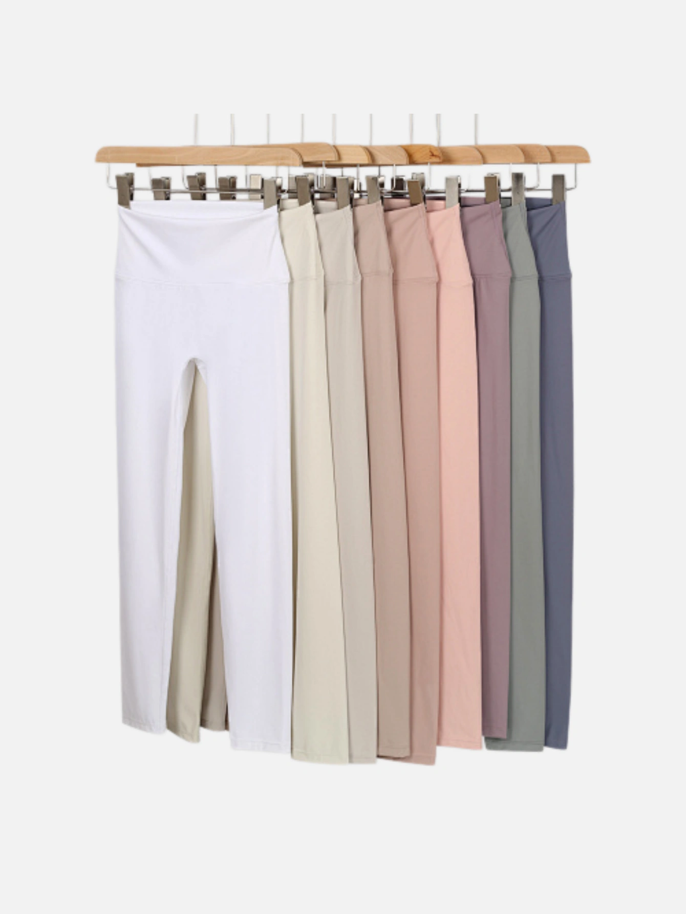Women High Waist Ankle Length Yoga Leggings, Soft Buttery Stretch Tummy Control 9/10 Cropped Workout Pants, Seamless Slim Fit Athletic Gym Daily Leggings - Lulualo