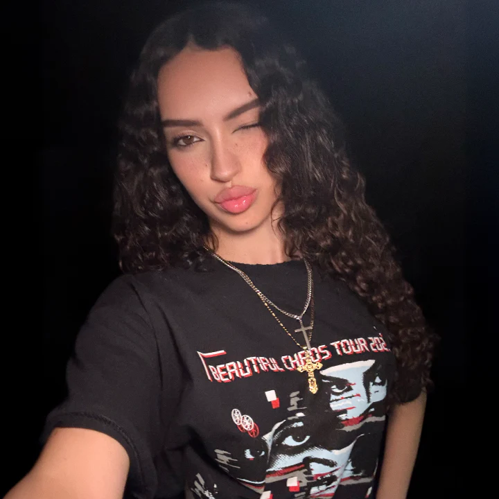 BEAUTIFUL CHAOS Distressed T-Shirt - KATSEYE MERCH​