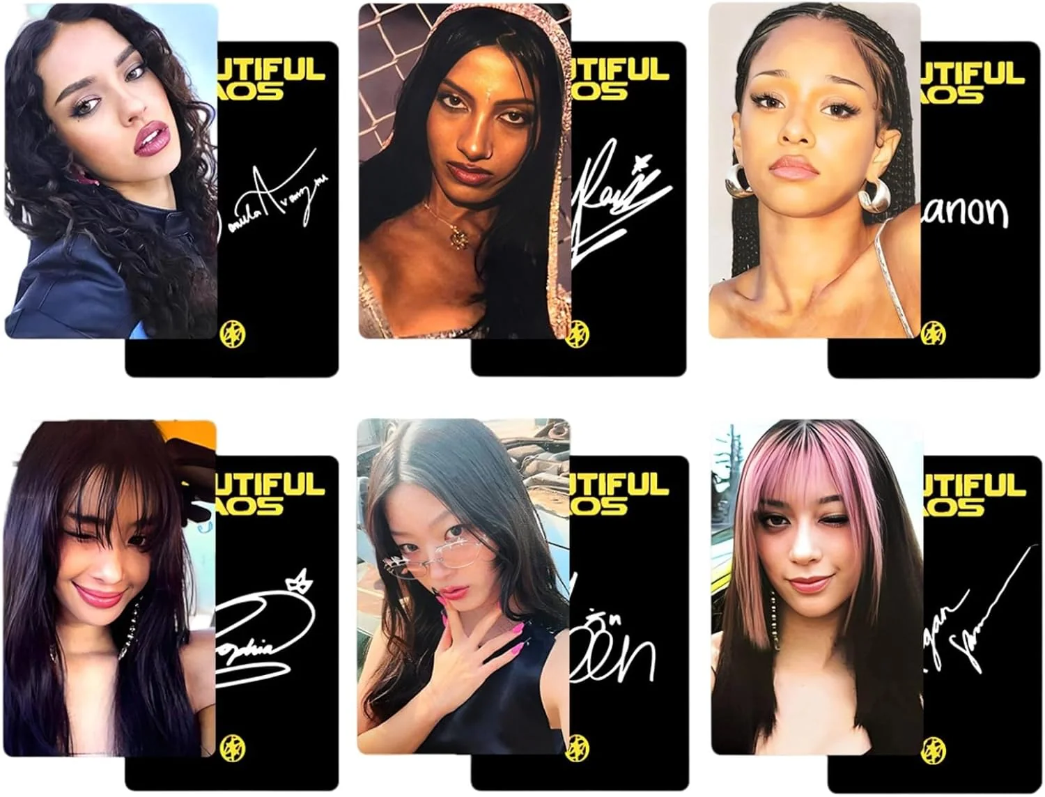 KATSEYE Photocards Mini Set Six Pieces Premium Lomo Cards Gift For Fans And Collectors - KATSEYE MERCH​