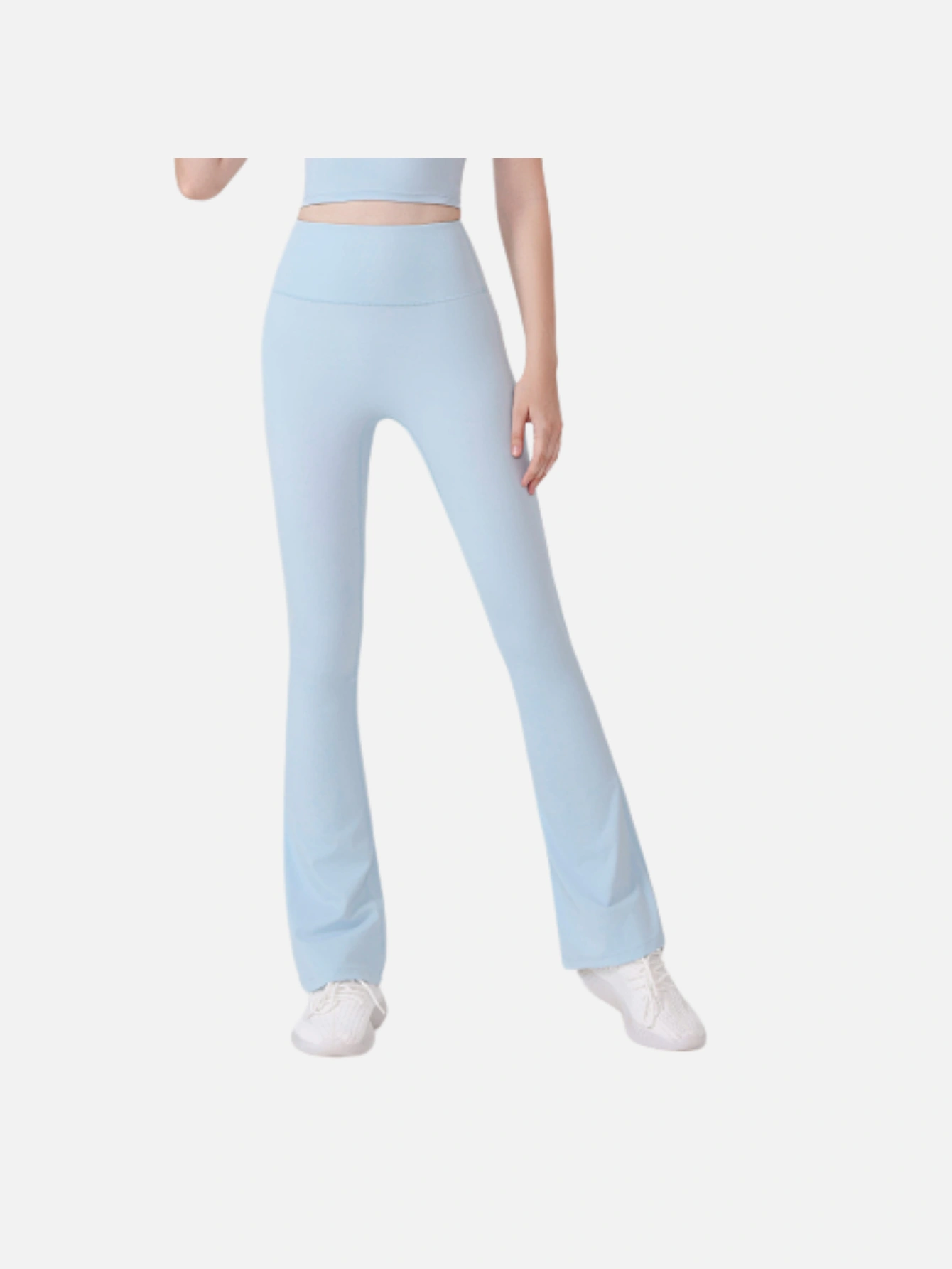 Women's High-Waist Split Flare Yoga Pants - Lulualo