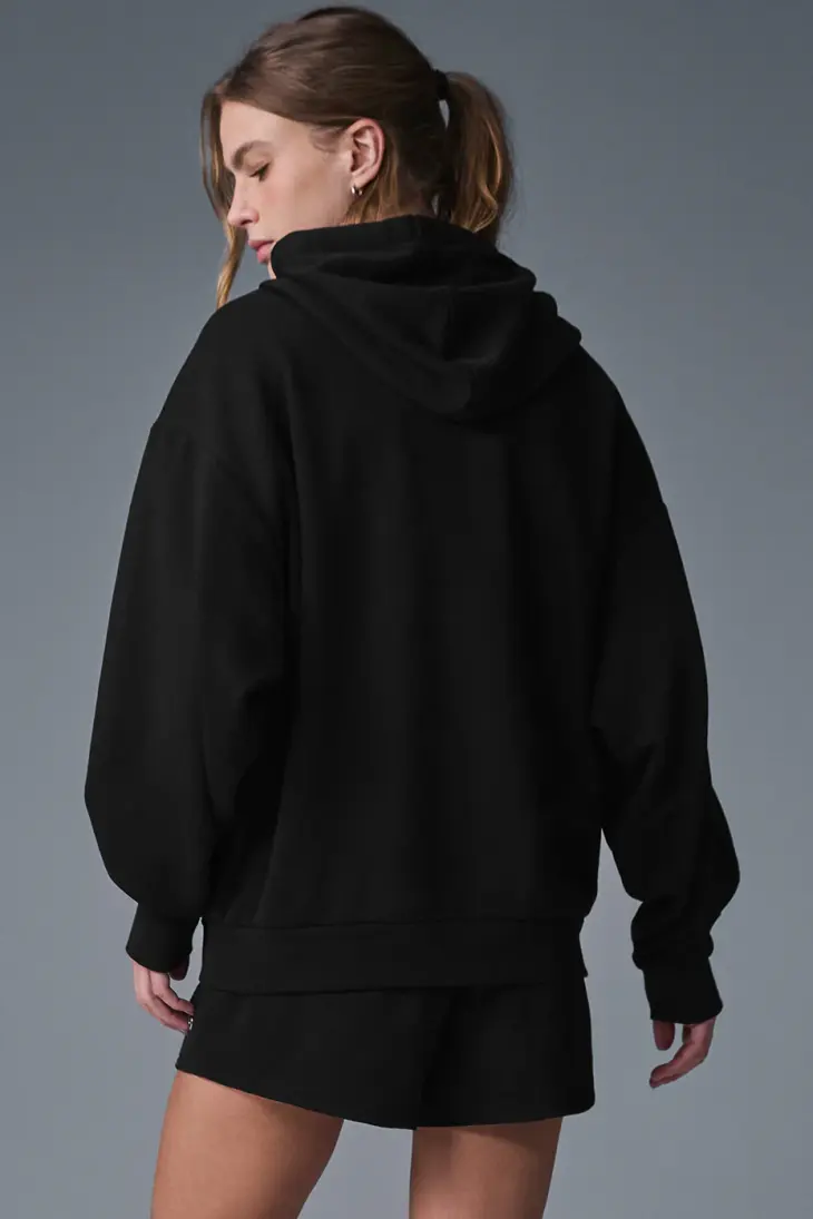 Lululemon Black Full-Zip Hooded Jacket | US Warehouse - Lulualo
