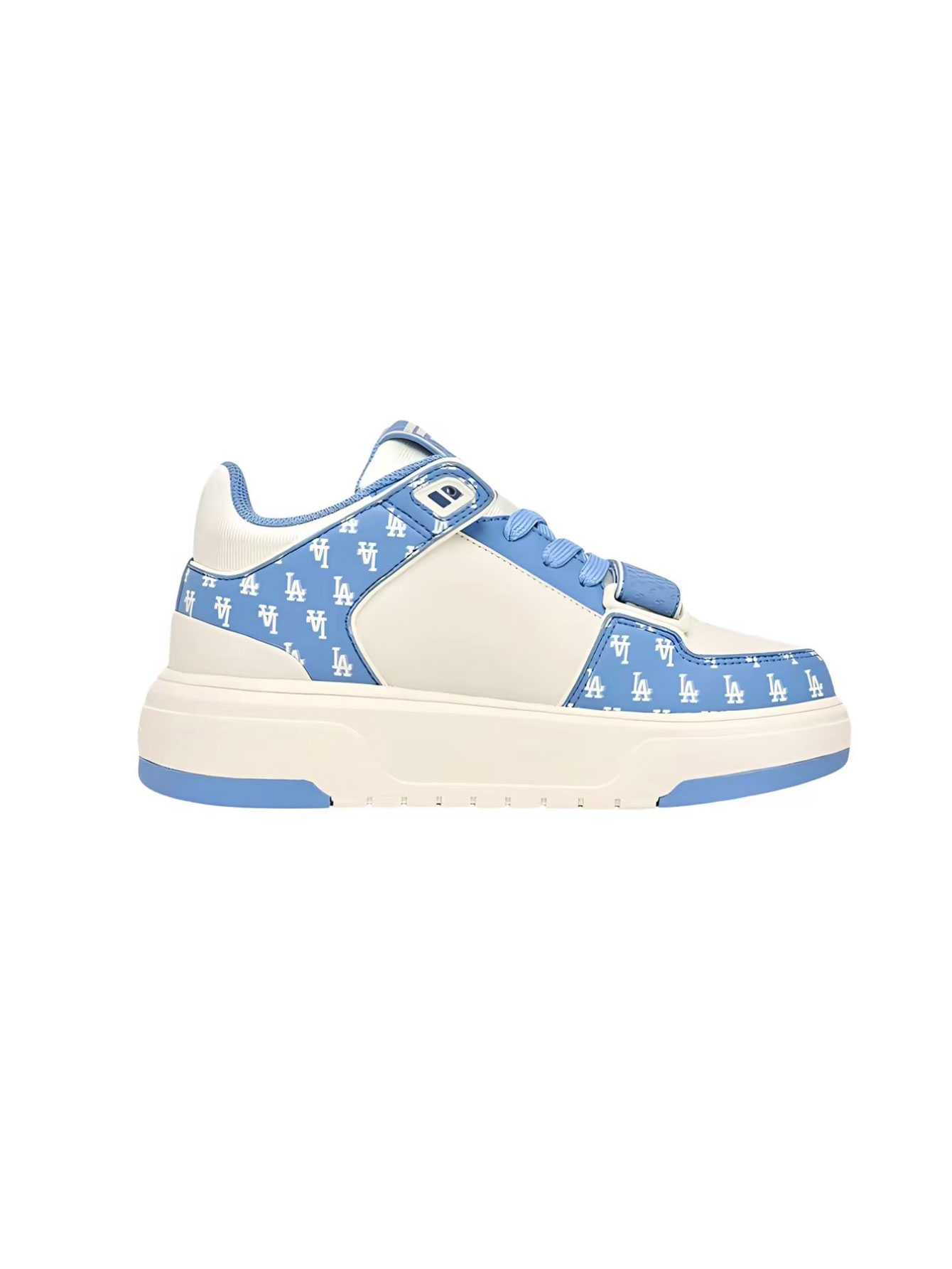 Chunky Liner Mid Sneakers New York Yankees Monogram Casual Shoes Unisex Thick-Sole Platform Trainers Multi-Colors Available Retro Streetwear Style for Men Women - Lulualo