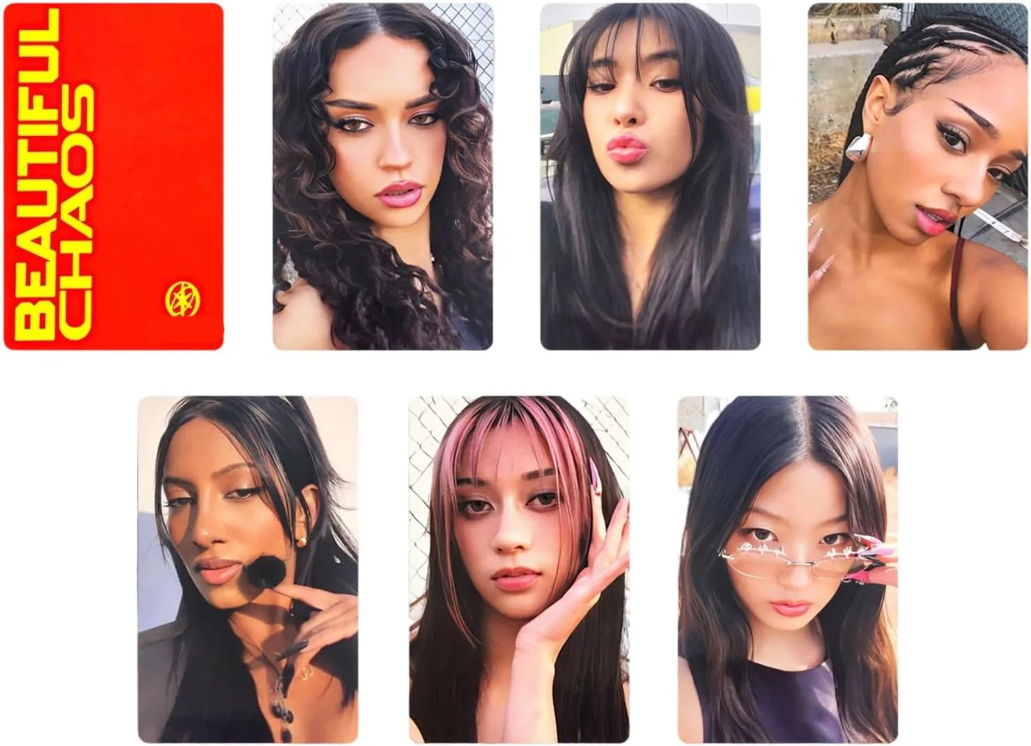 KATSEYE Photocards Mini Set Six Pieces Premium Lomo Cards Gift For Fans And Collectors - KATSEYE MERCH​