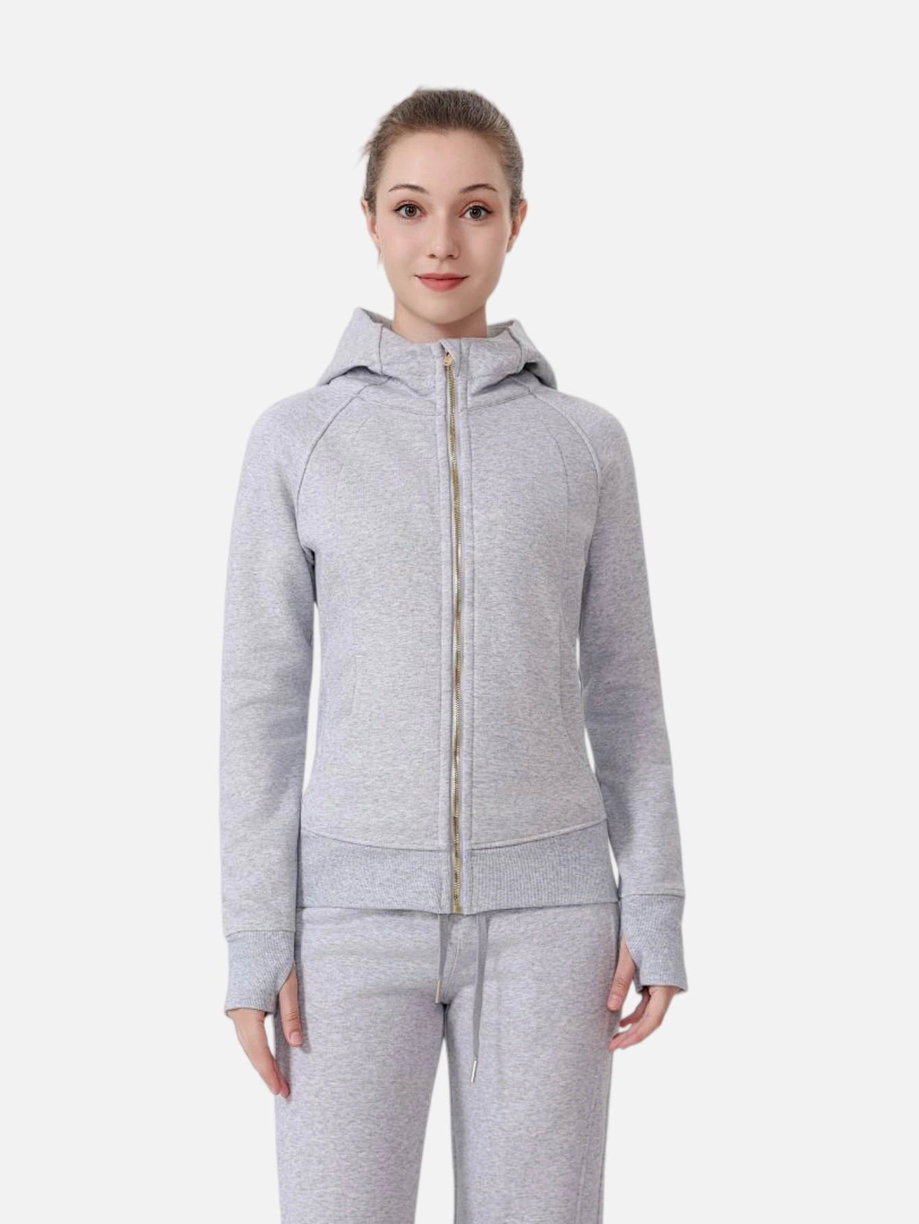 lululemon Cropped Full-Zip Hoodie - Lulualo