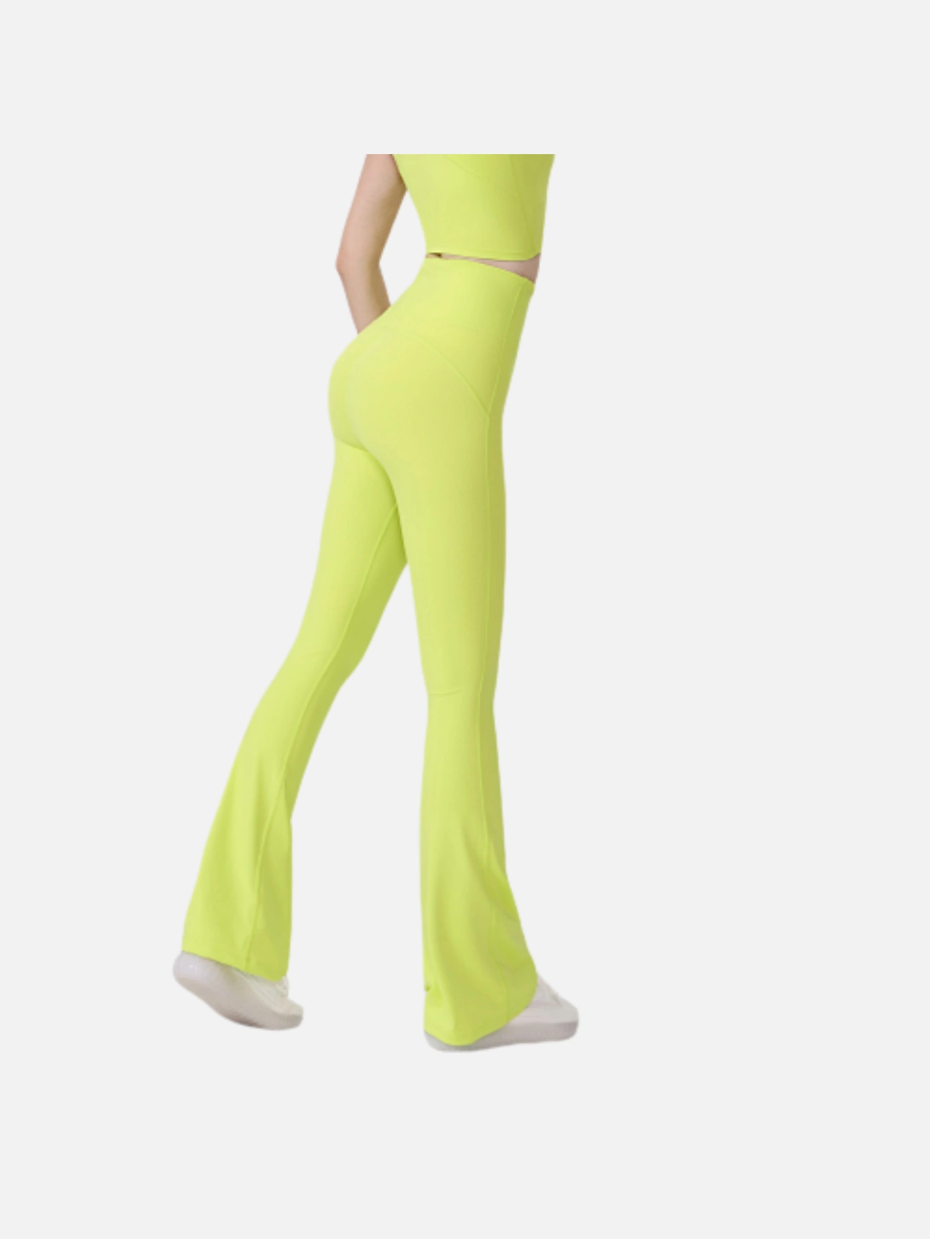 Women's High-Waist Split Flare Yoga Pants - Lulualo