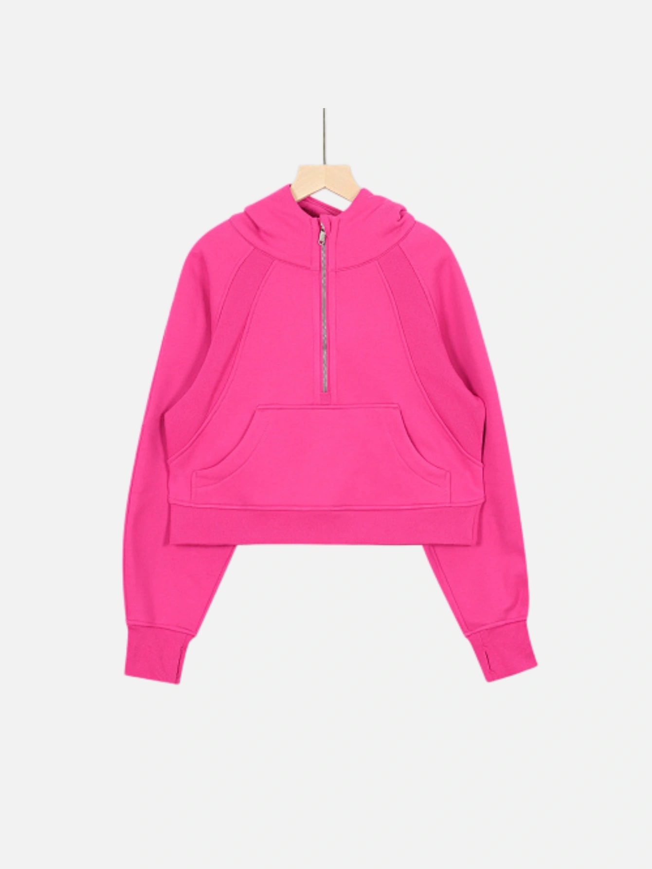 lululemon Cropped Half-Zip Hoodie - Lulualo
