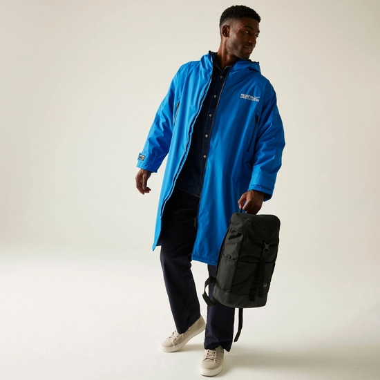 Adult Waterproof Changing Robe | Blue