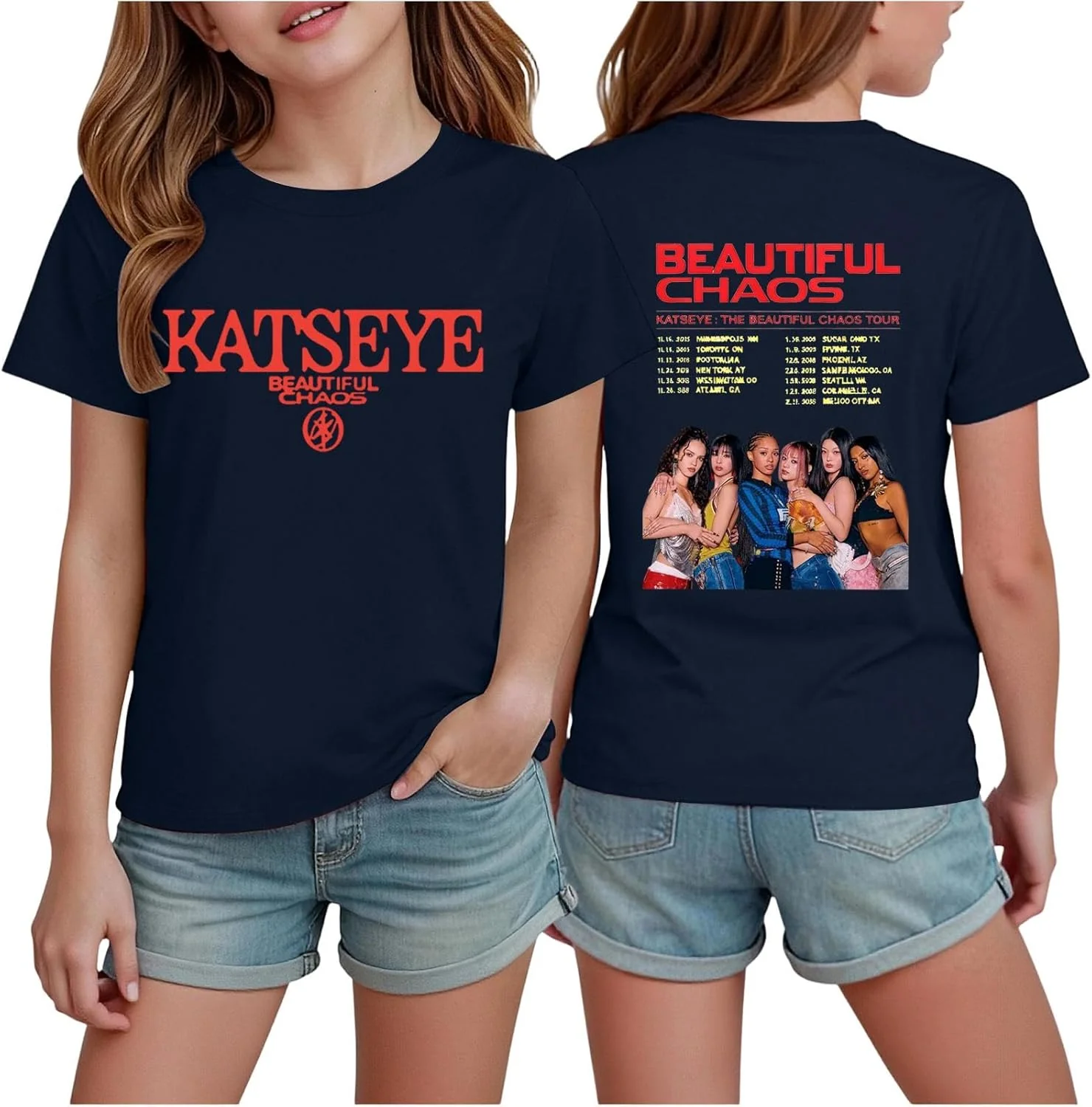 Shirt Unisex Music Album Tops - KATSEYE MERCH​