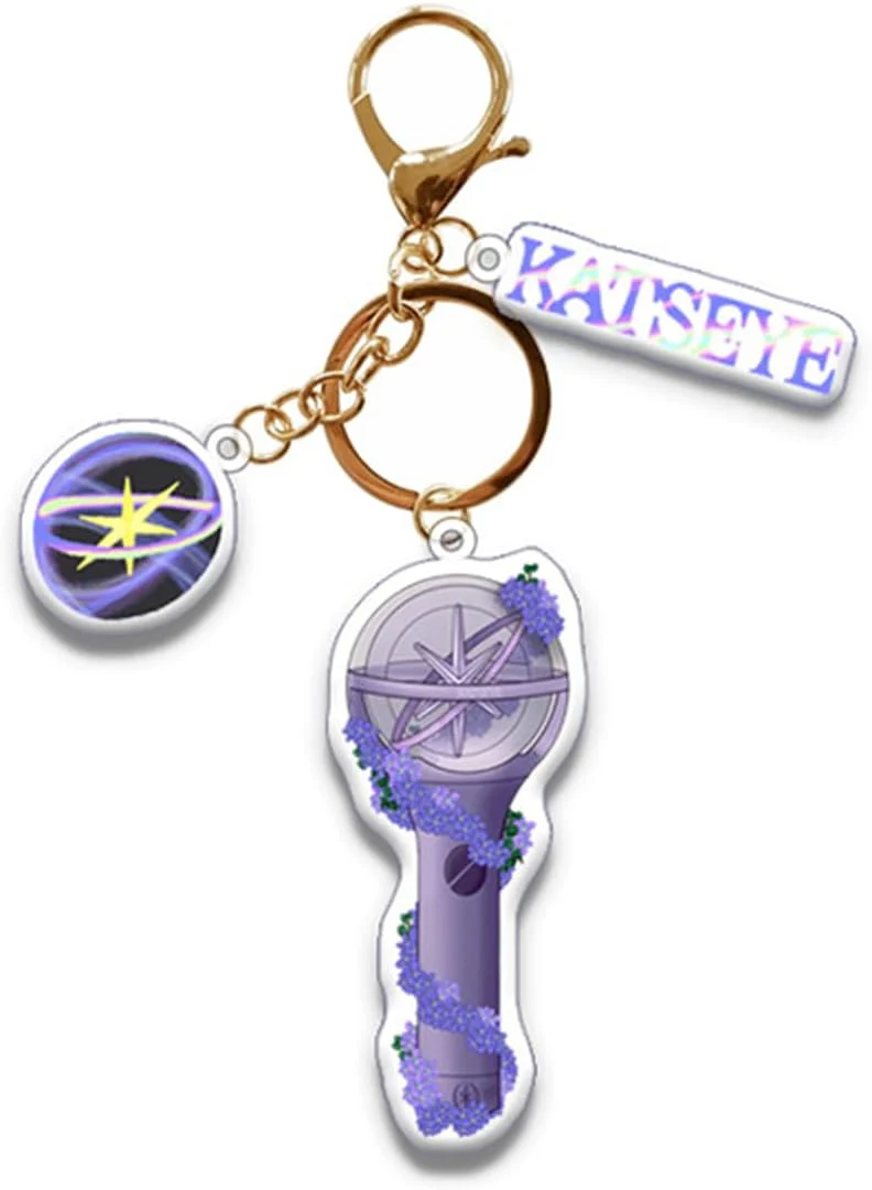 KATSEYE Lightstick Acrylic Keychain - KATSEYE MERCH​