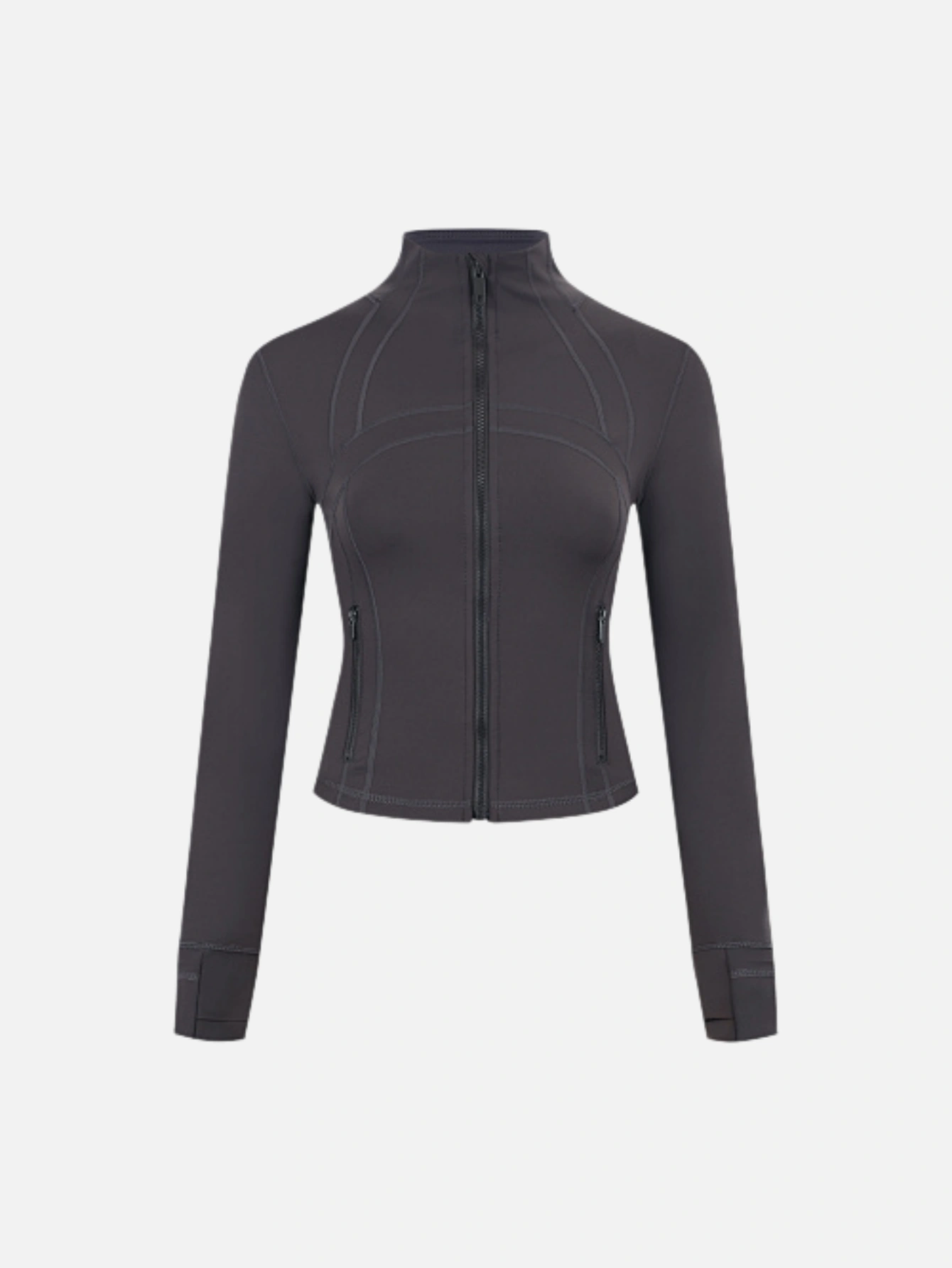 lululemon Cropped High-Neck Zip-Up Jacket - Lulualo