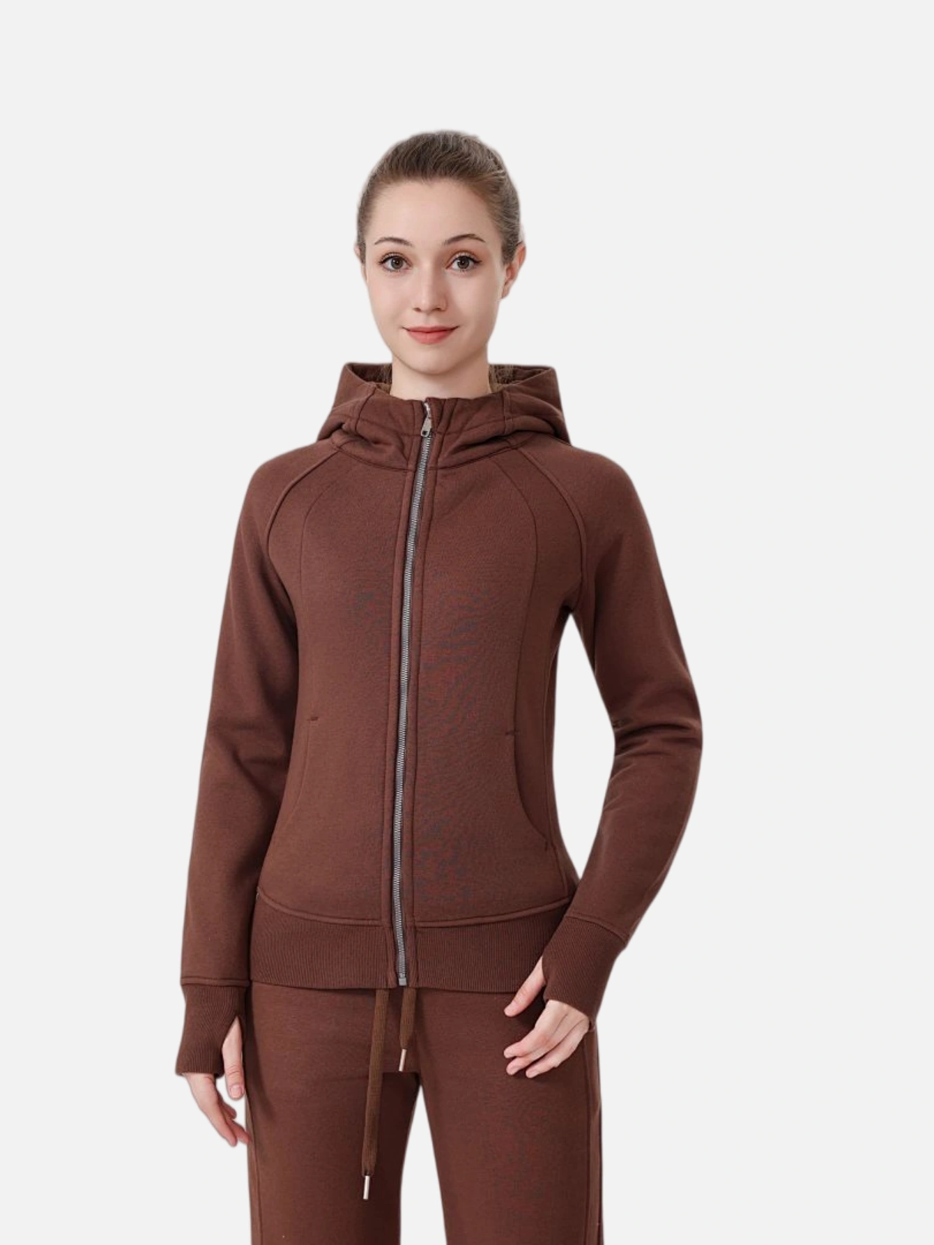 lululemon Cropped Full-Zip Hoodie - Lulualo