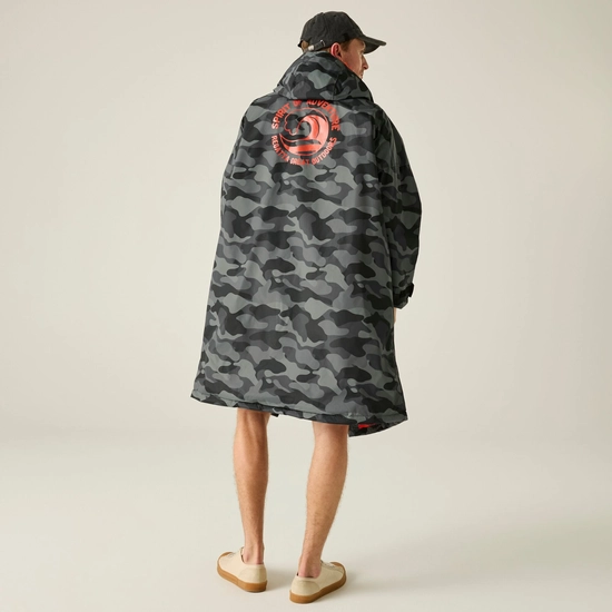 Adult Waterproof Changing Robe | Grey