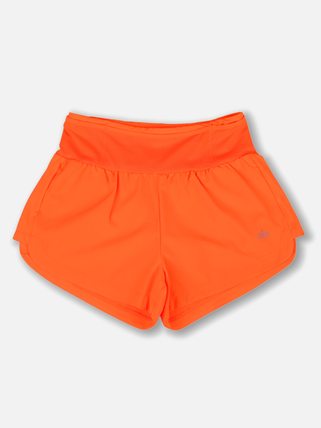 Women High Waist Lined Running Shorts, Quick Dry Lightweight 2-in-1 Athletic Shorts, Elastic Waist Workout Gym Yoga Shorts with Hidden Pocket - Lulualo