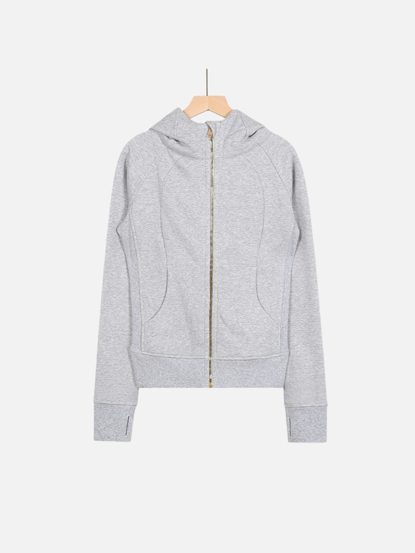 lululemon Cropped Full-Zip Hoodie - Lulualo