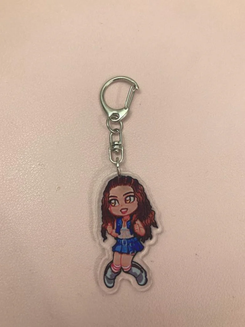 Custom Katseye Acrylic Keychains: Daniela, Manon, Yoonchae, Sophia, Lara, Megan - KATSEYE MERCH​