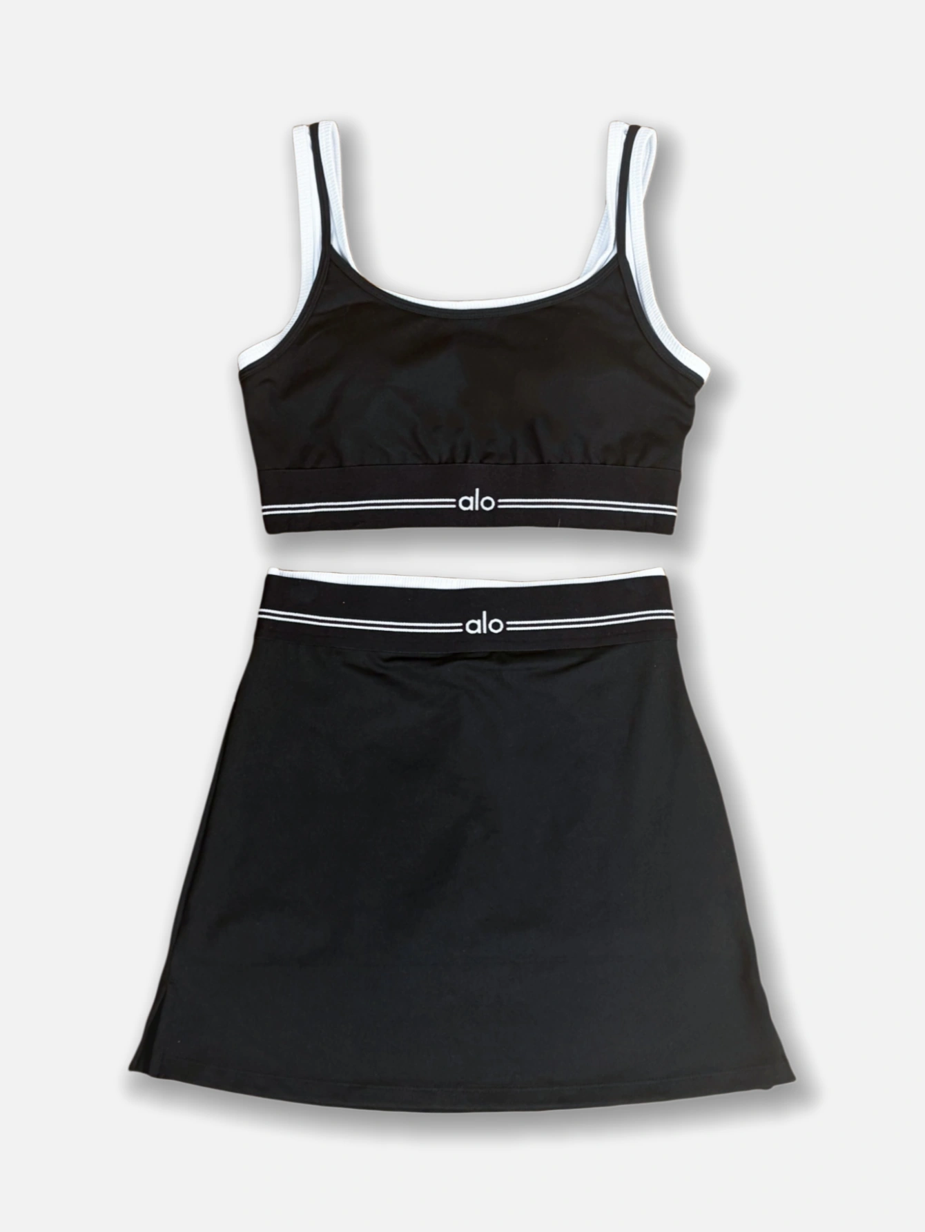 yoga Airbrush Better Together Tennis Skirt suit - Lulualo