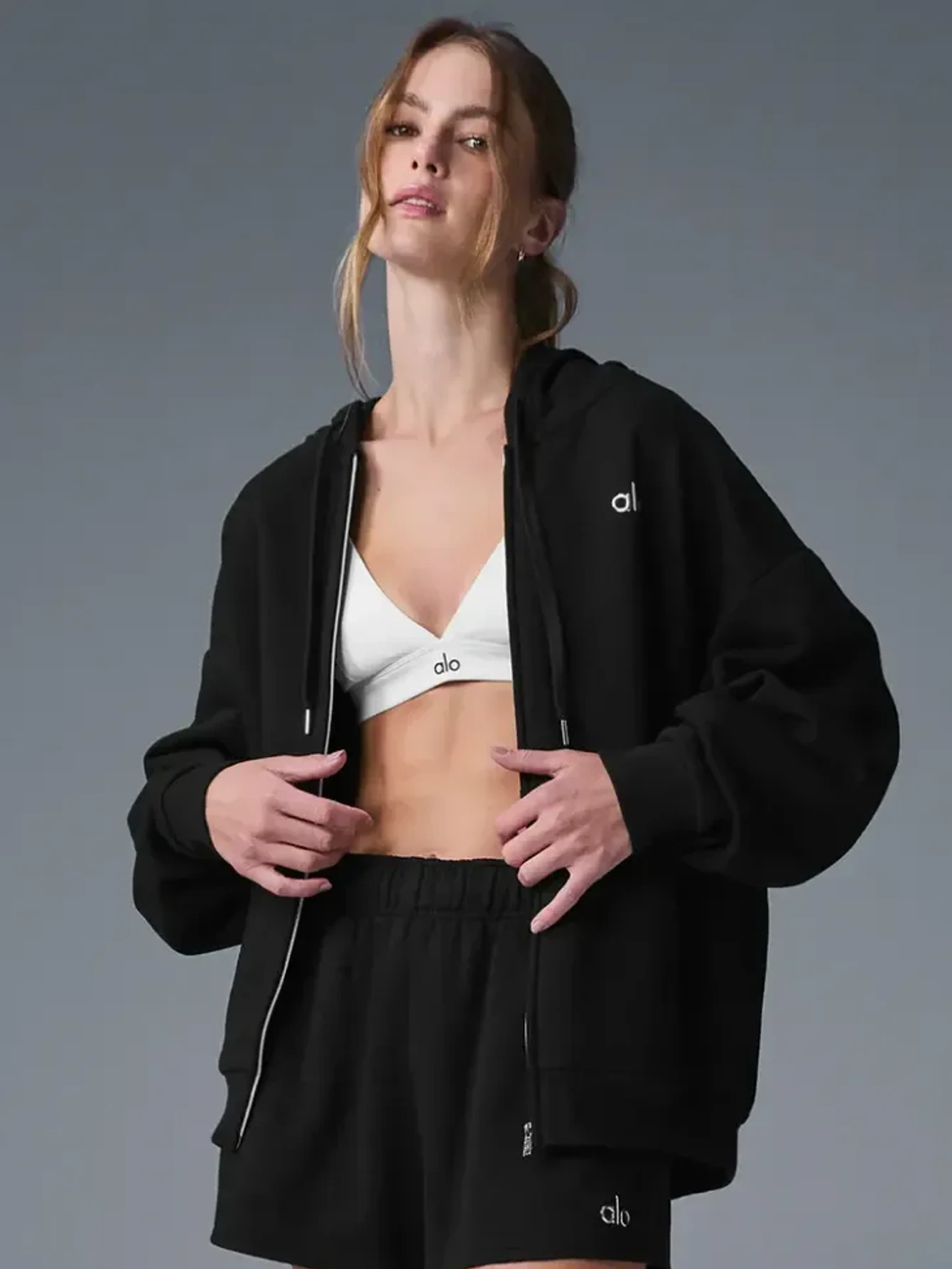 Lululemon Black Full-Zip Hooded Jacket | US Warehouse - Lulualo
