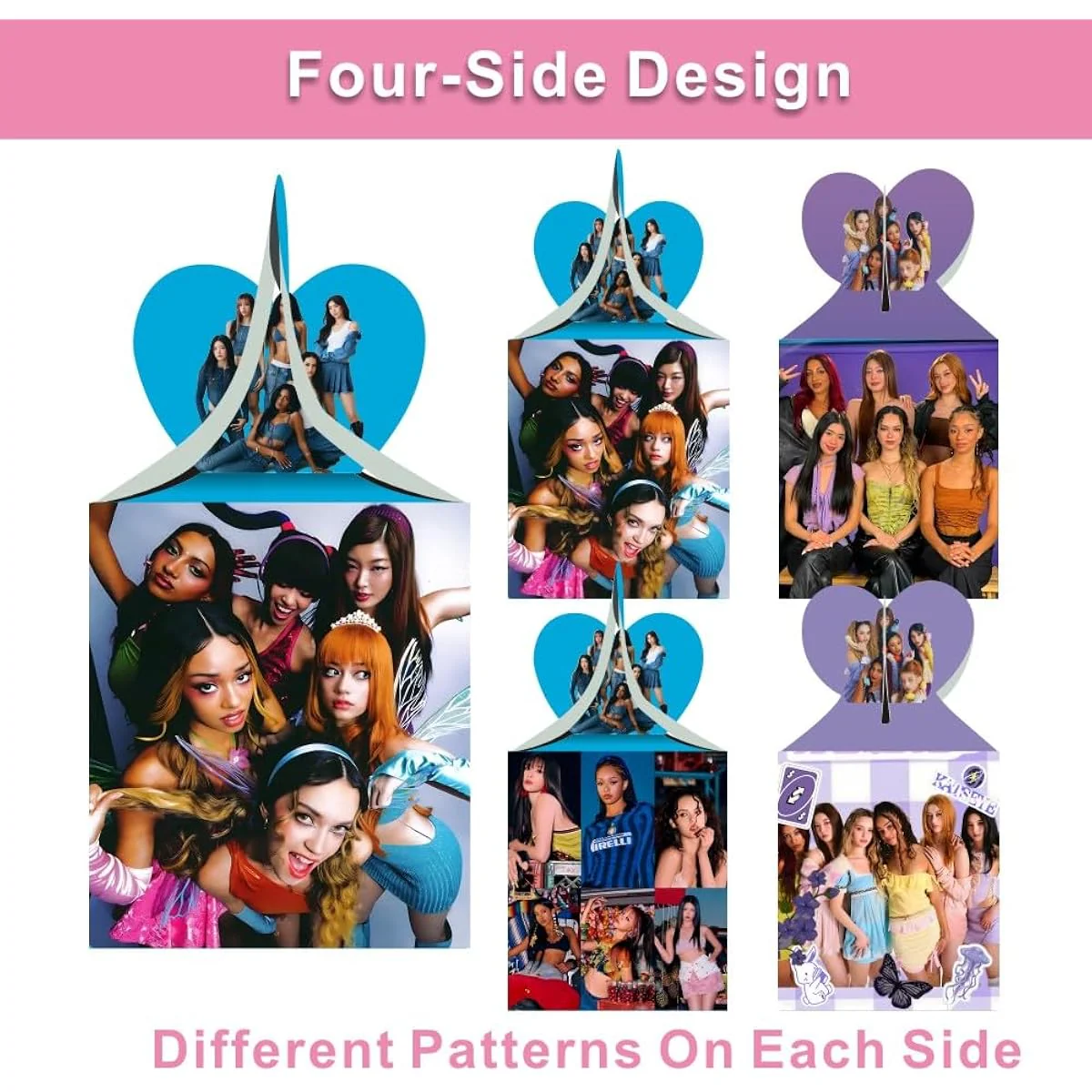 Mozin Katseye Gift Boxes 12 Pack Kids Party Favors - KATSEYE MERCH​