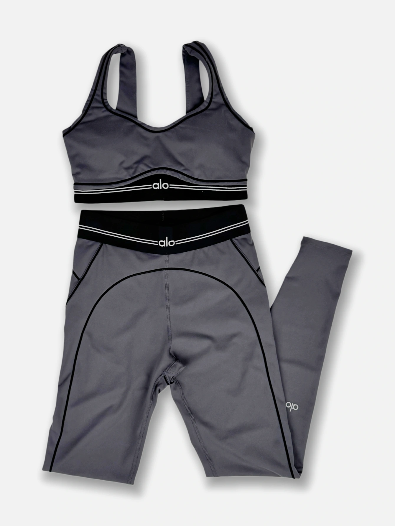 Women's High Waist Yoga Leggings & Sports Bra Set - Lulualo