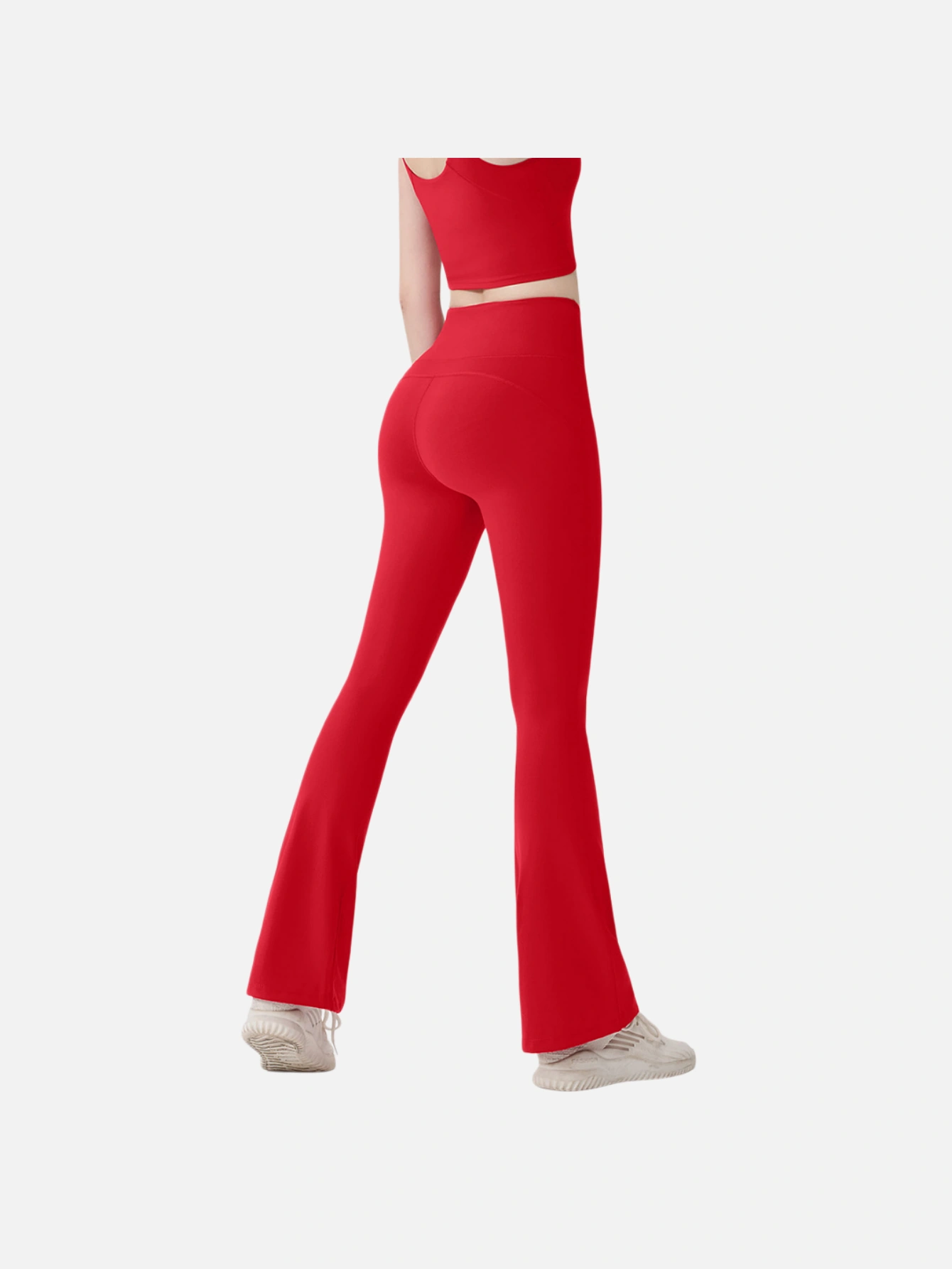 Women's High-Waist Split Flare Yoga Pants - Lulualo