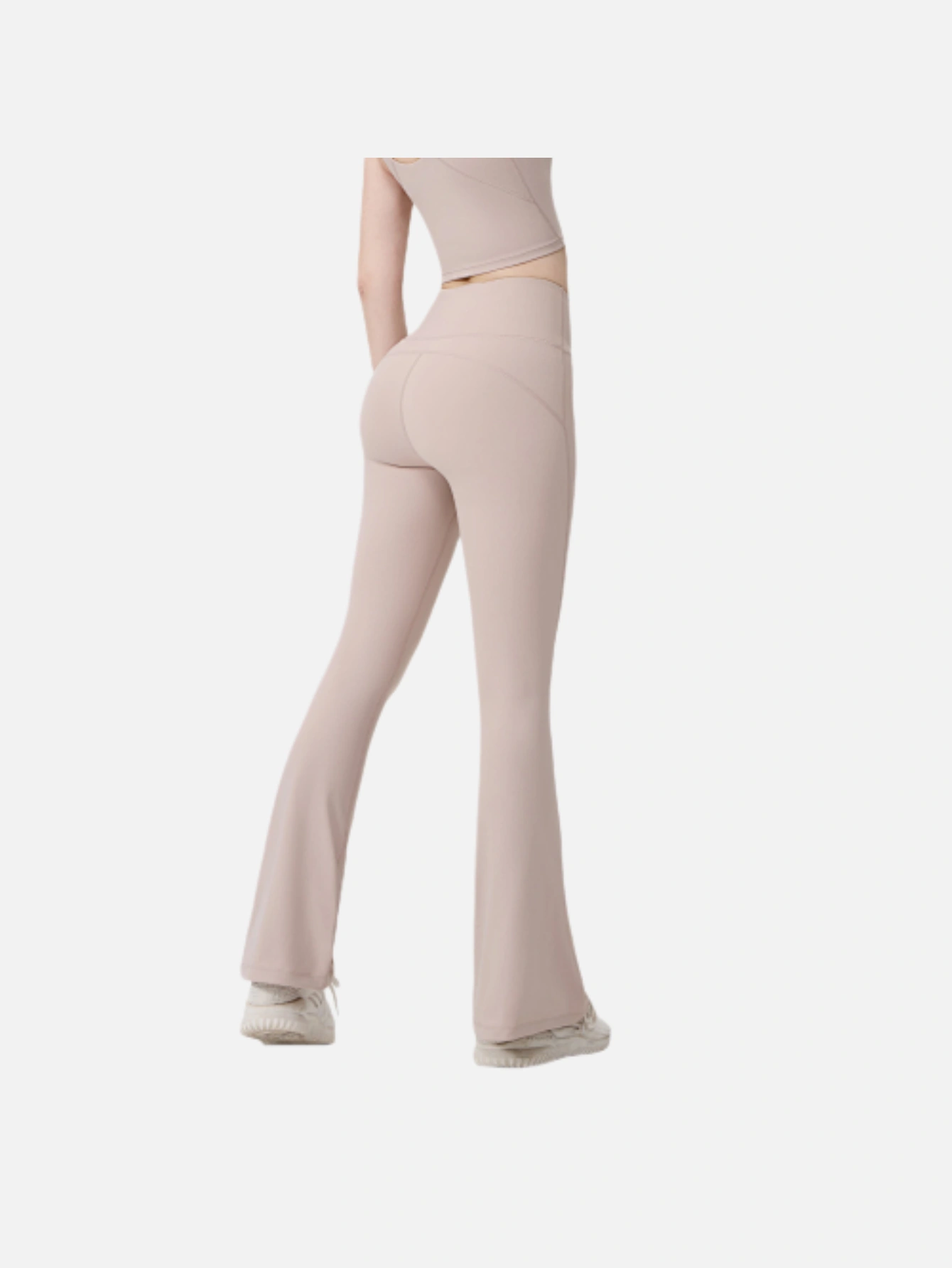 Women's High-Waist Split Flare Yoga Pants - Lulualo