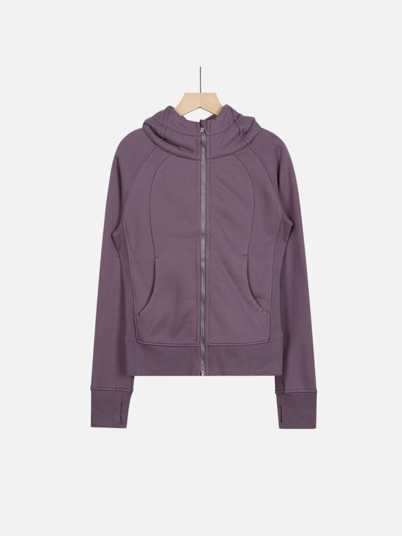 lululemon Cropped Full-Zip Hoodie - Lulualo