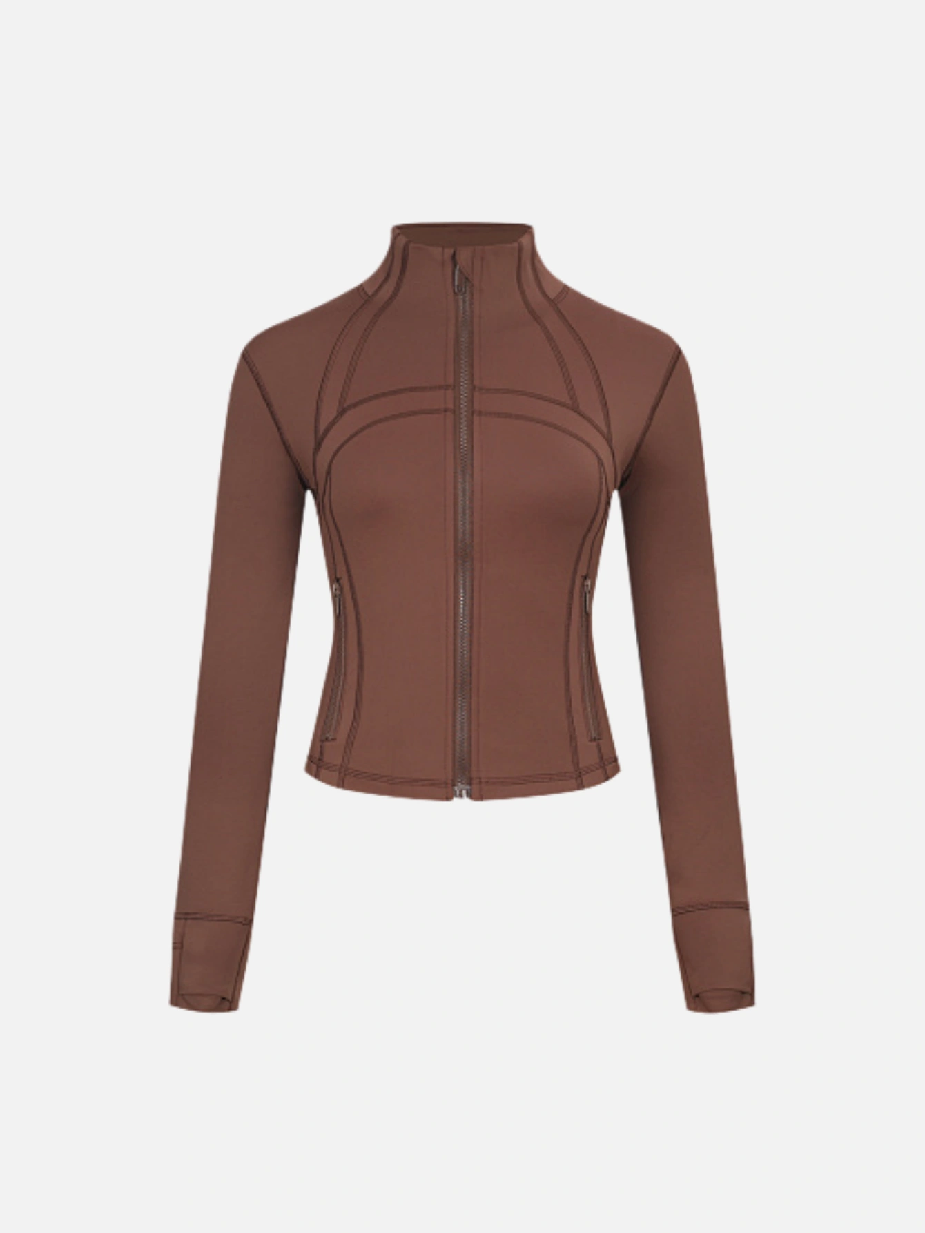 lululemon Cropped High-Neck Zip-Up Jacket - Lulualo