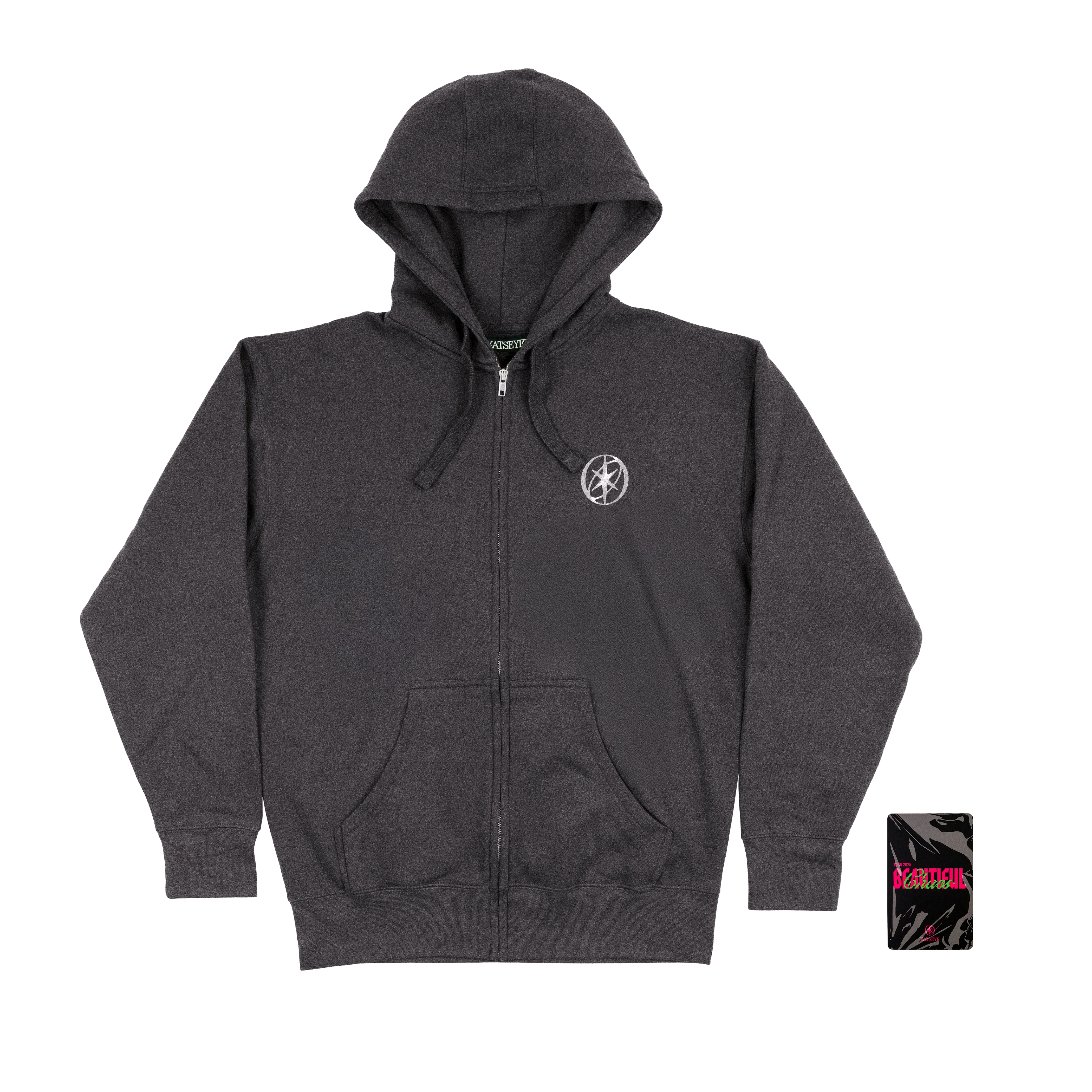 BEAUTIFUL CHAOS Zip-Up Hoodie - KATSEYE MERCH​
