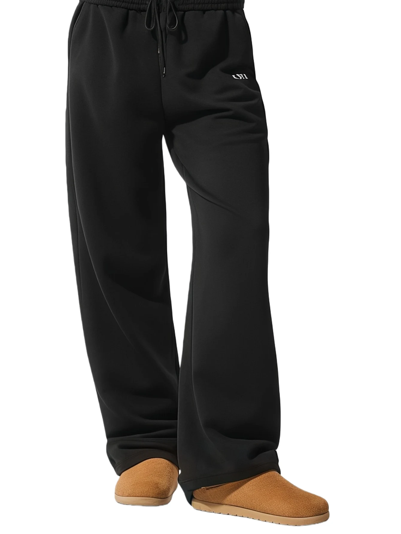 Lululemon Black Drawstring Wide-Leg Athletic Pants | US Warehouse - Lulualo