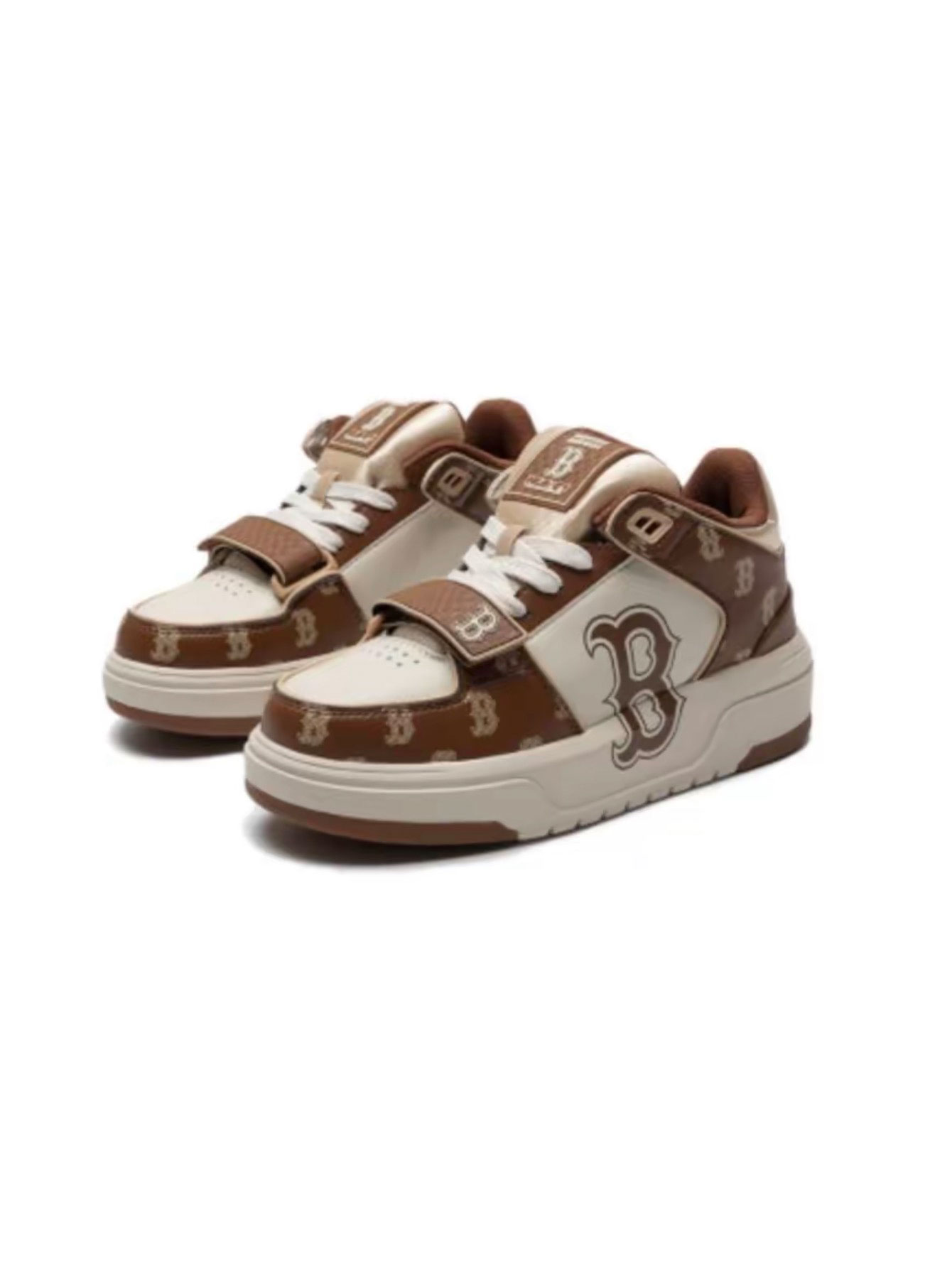 Chunky Liner Mid Sneakers New York Yankees Monogram Casual Shoes Unisex Thick-Sole Platform Trainers Multi-Colors Available Retro Streetwear Style for Men Women - Lulualo