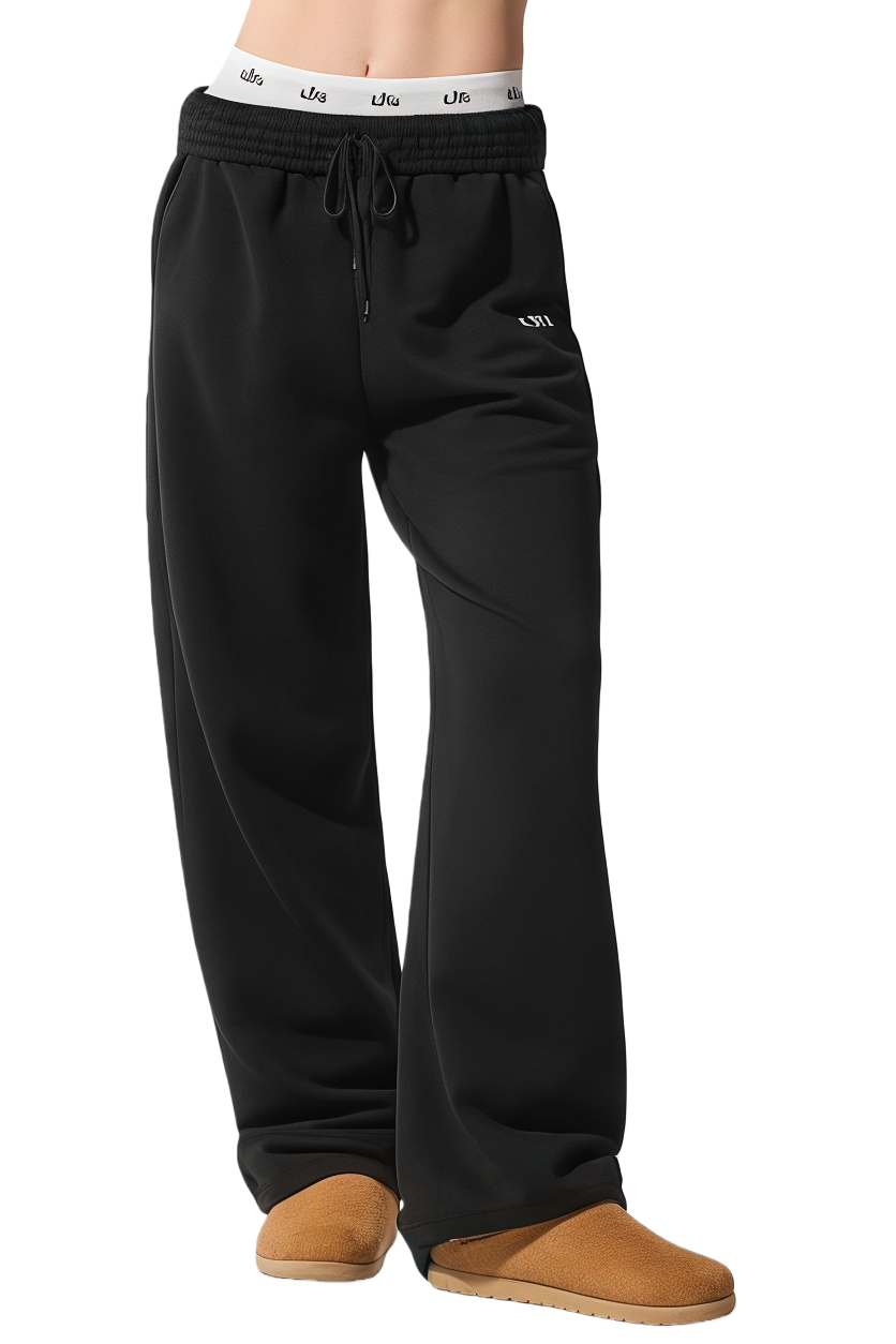 [Fast Ship From US Warehouse]Drawstring High Waist Jogger Pants - Lulualo