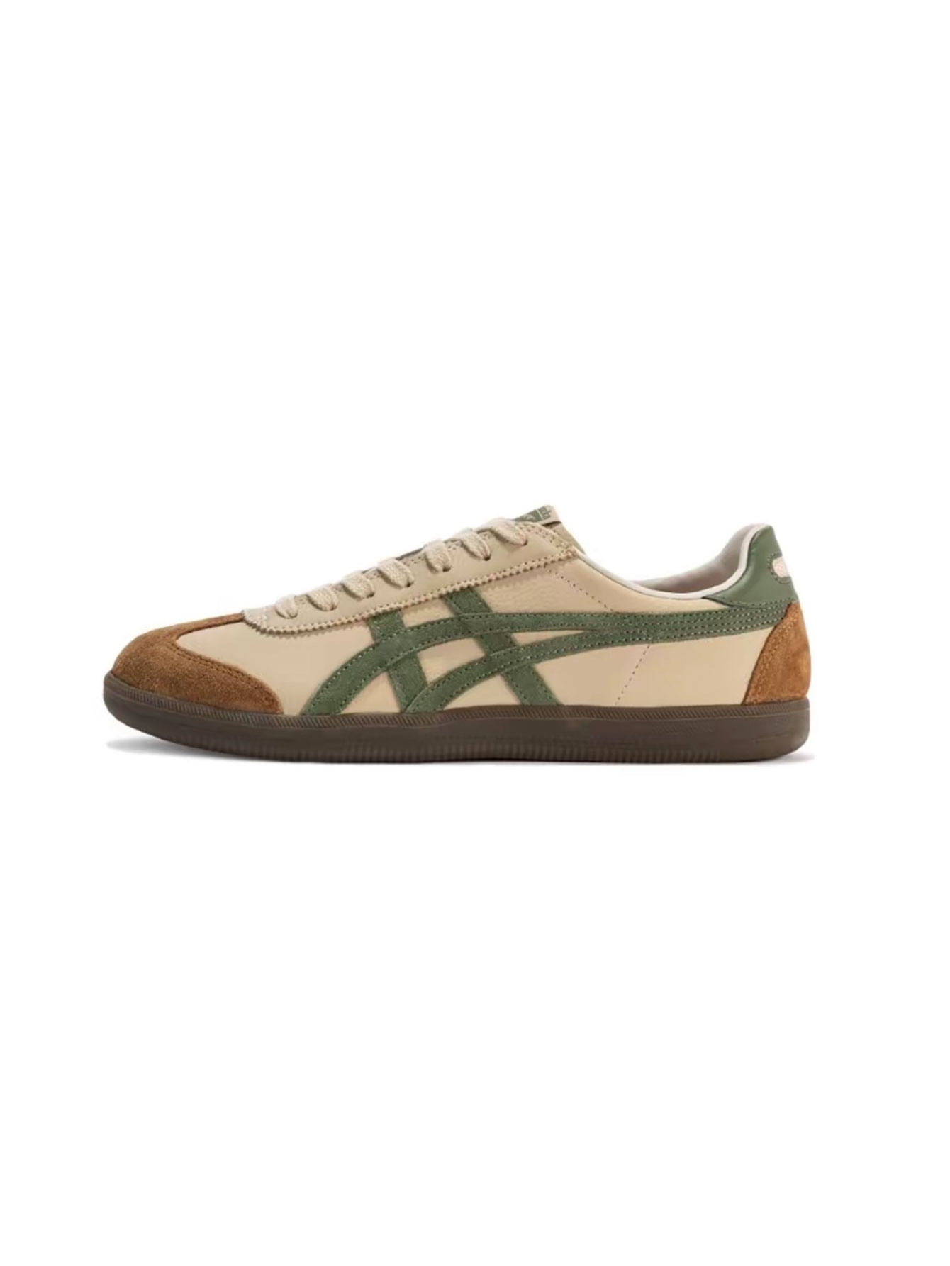 Tokuten Retro Leather Gum-Sole Sneakers - Lulualo