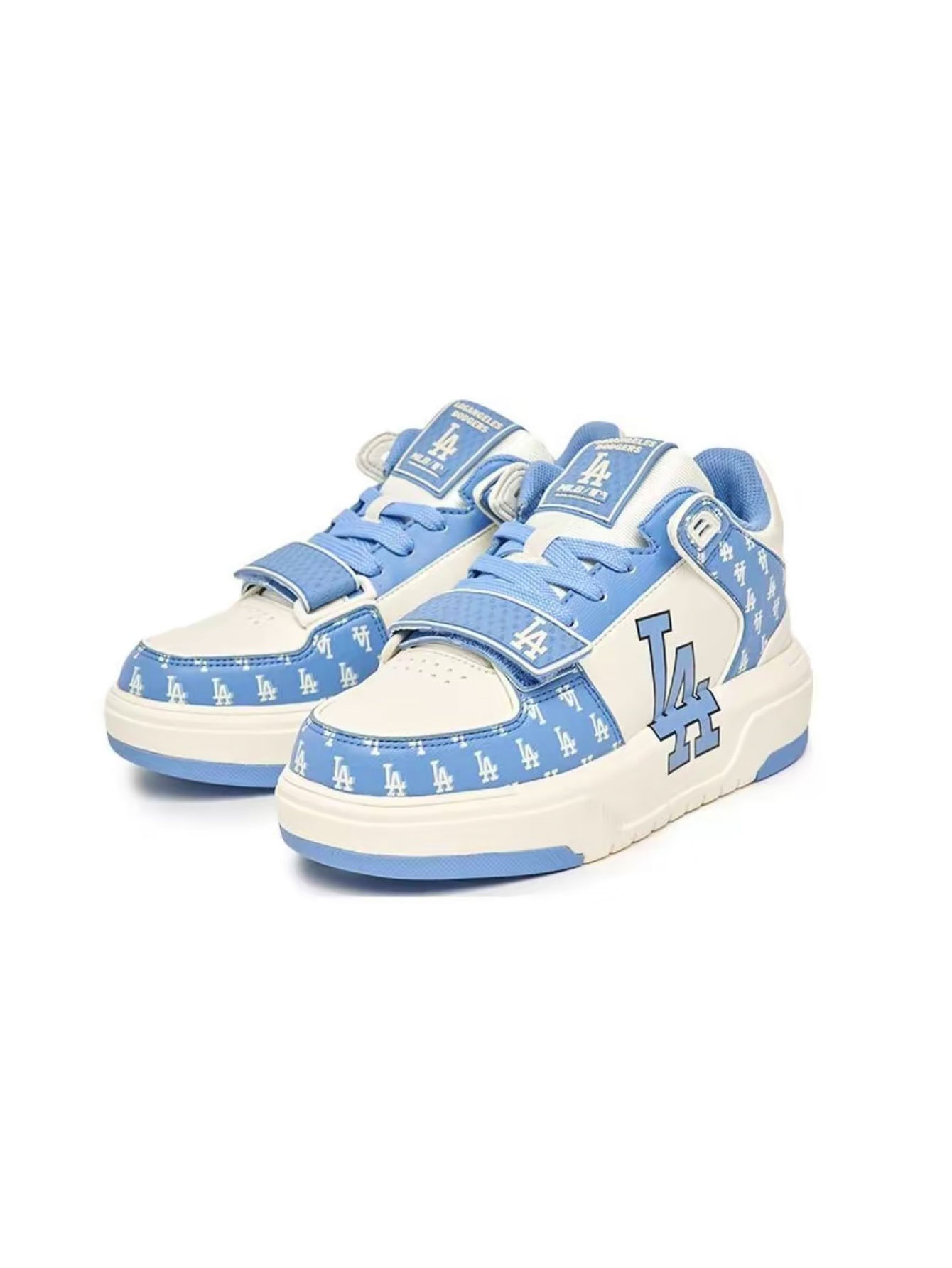 Chunky Liner Mid Sneakers New York Yankees Monogram Casual Shoes Unisex Thick-Sole Platform Trainers Multi-Colors Available Retro Streetwear Style for Men Women - Lulualo