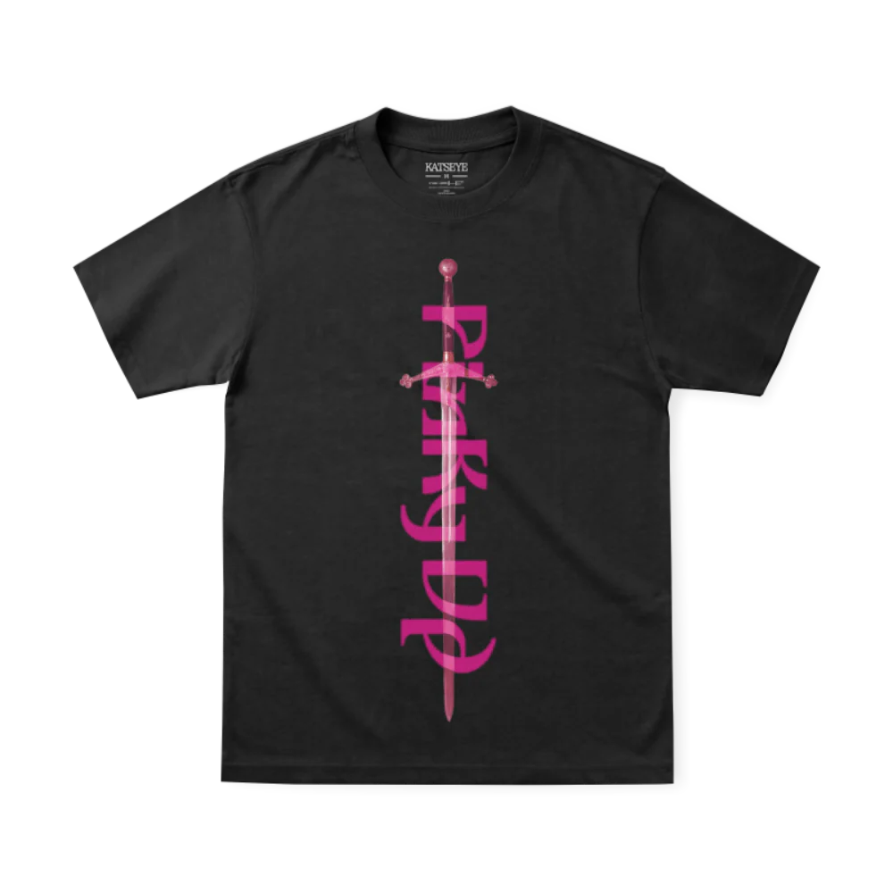 PINKY UP T-Shirt (Black) - KATSEYE MERCH​