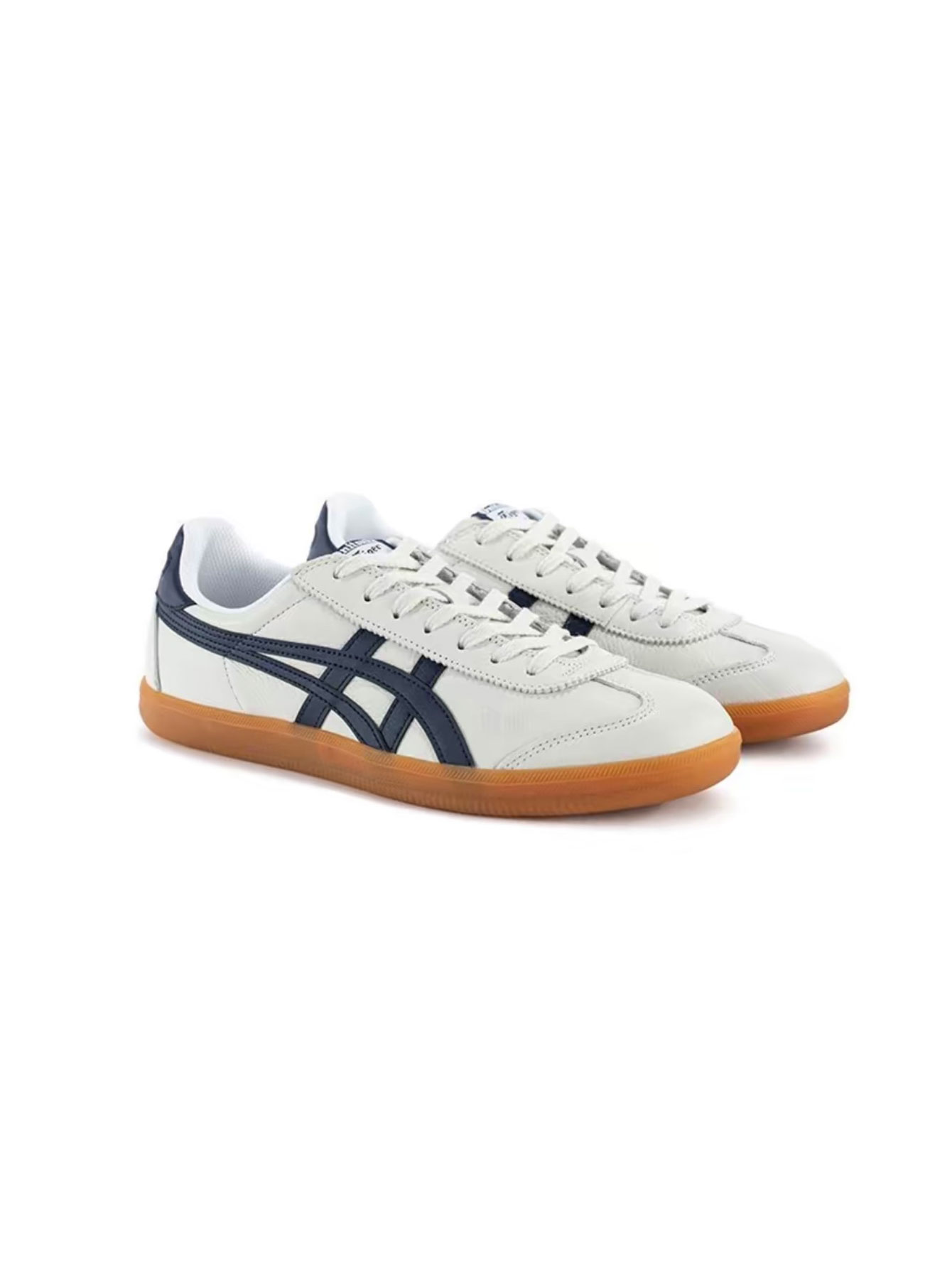Tokuten Retro Leather Gum-Sole Sneakers - Lulualo