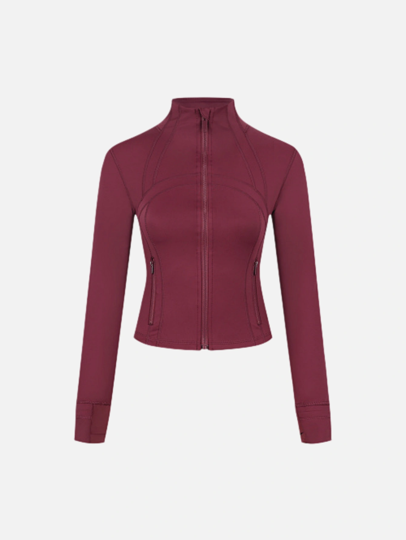 lululemon Cropped High-Neck Zip-Up Jacket - Lulualo
