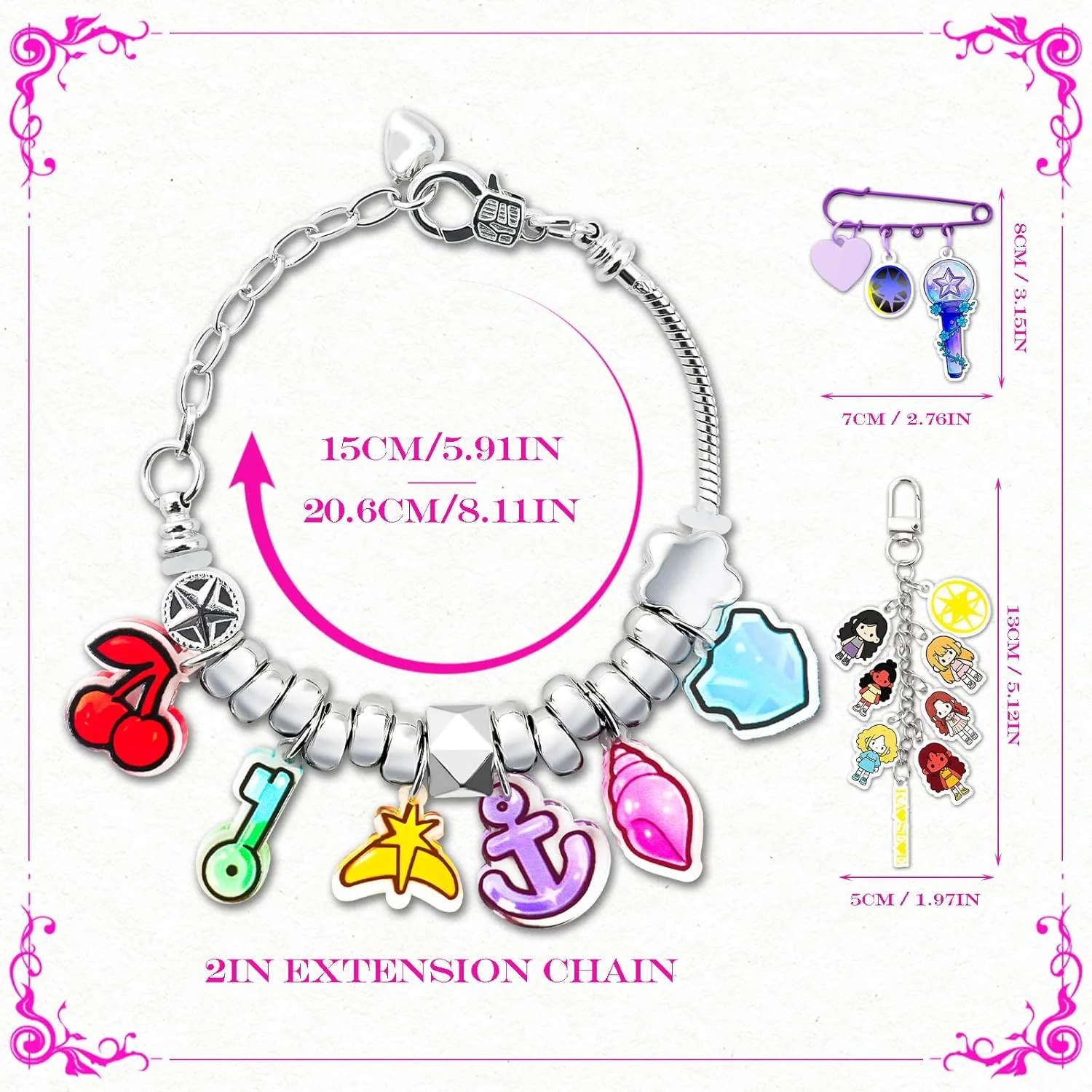 KATSEYE Fan Charm Bracelet Collection - KATSEYE MERCH​