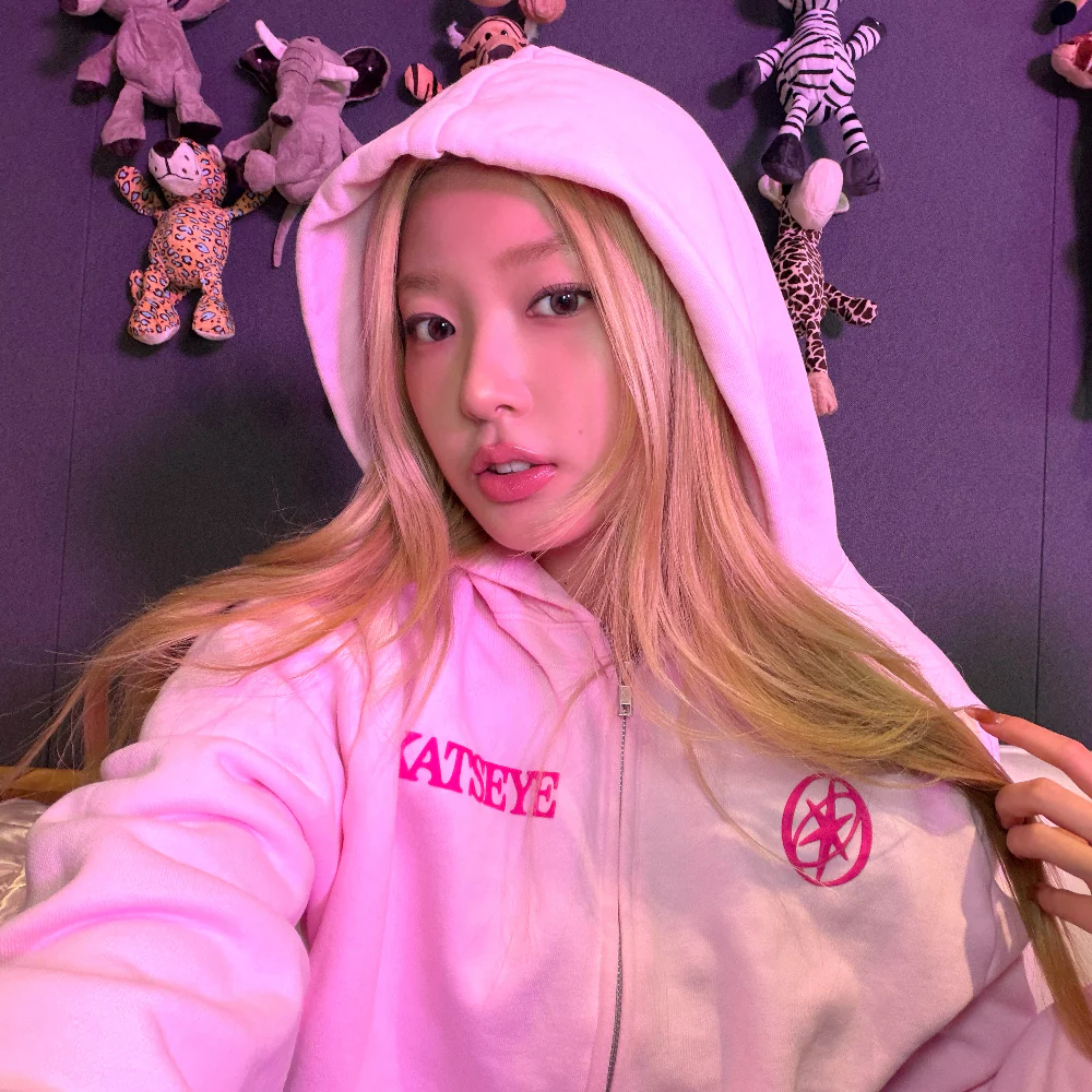 Desert Zip-up Hoodie - KATSEYE MERCH​