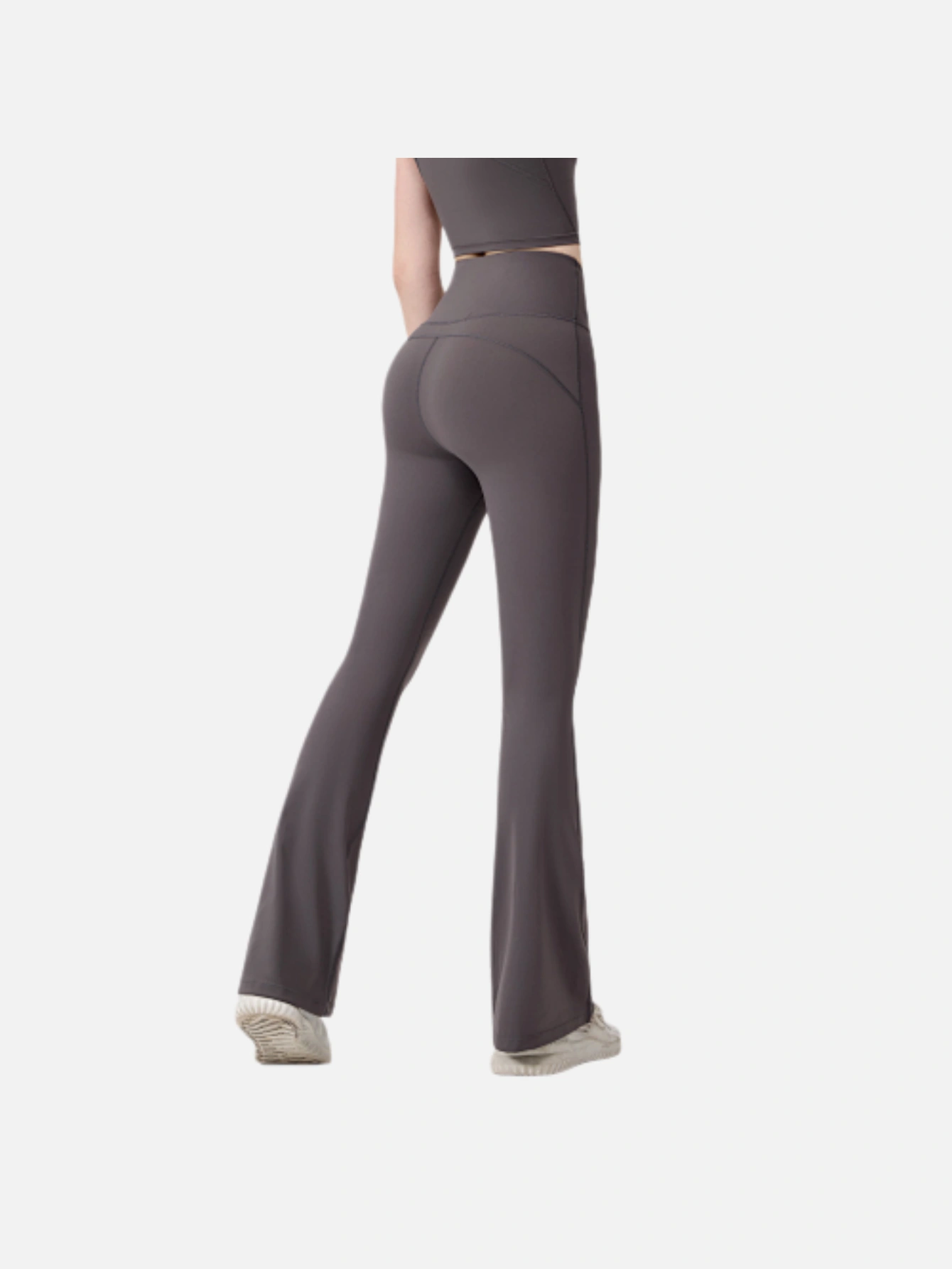 Women's High-Waist Split Flare Yoga Pants - Lulualo