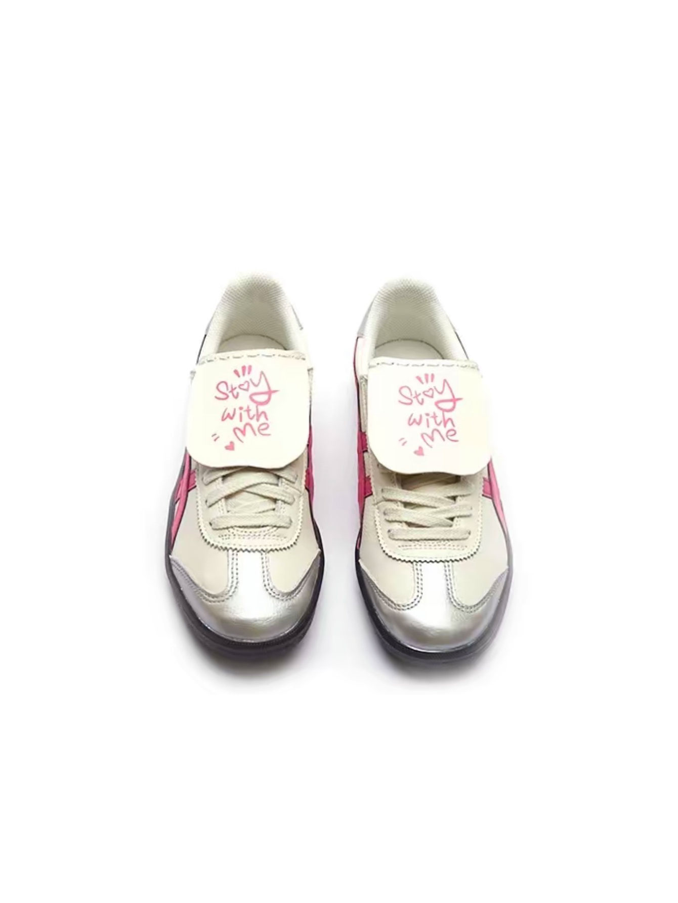 Tokuten Retro Leather Gum-Sole Sneakers - Lulualo