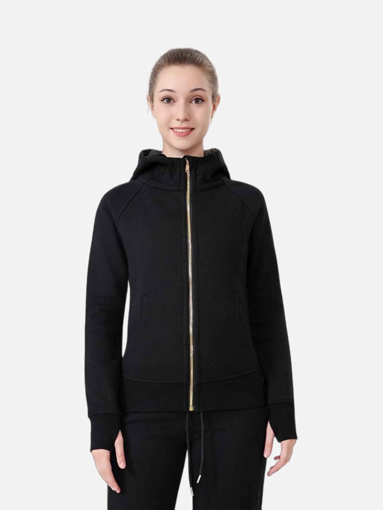lululemon Cropped Full-Zip Hoodie - Lulualo
