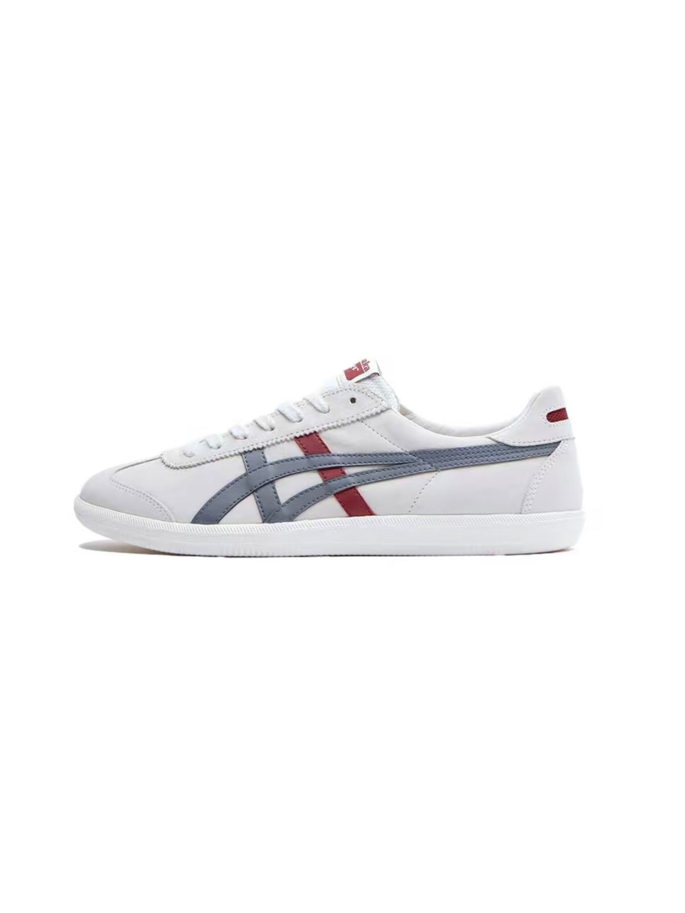 Tokuten Low-Top Sneakers, Classic Retro Leather Casual Shoes, Unisex Gum Sole Trainers, Multi-Colors Available for Men Women - Lulualo