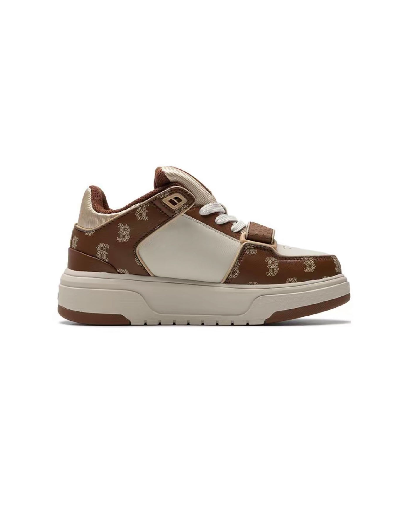 Chunky Liner Mid Sneakers New York Yankees Monogram Casual Shoes Unisex Thick-Sole Platform Trainers Multi-Colors Available Retro Streetwear Style for Men Women - Lulualo