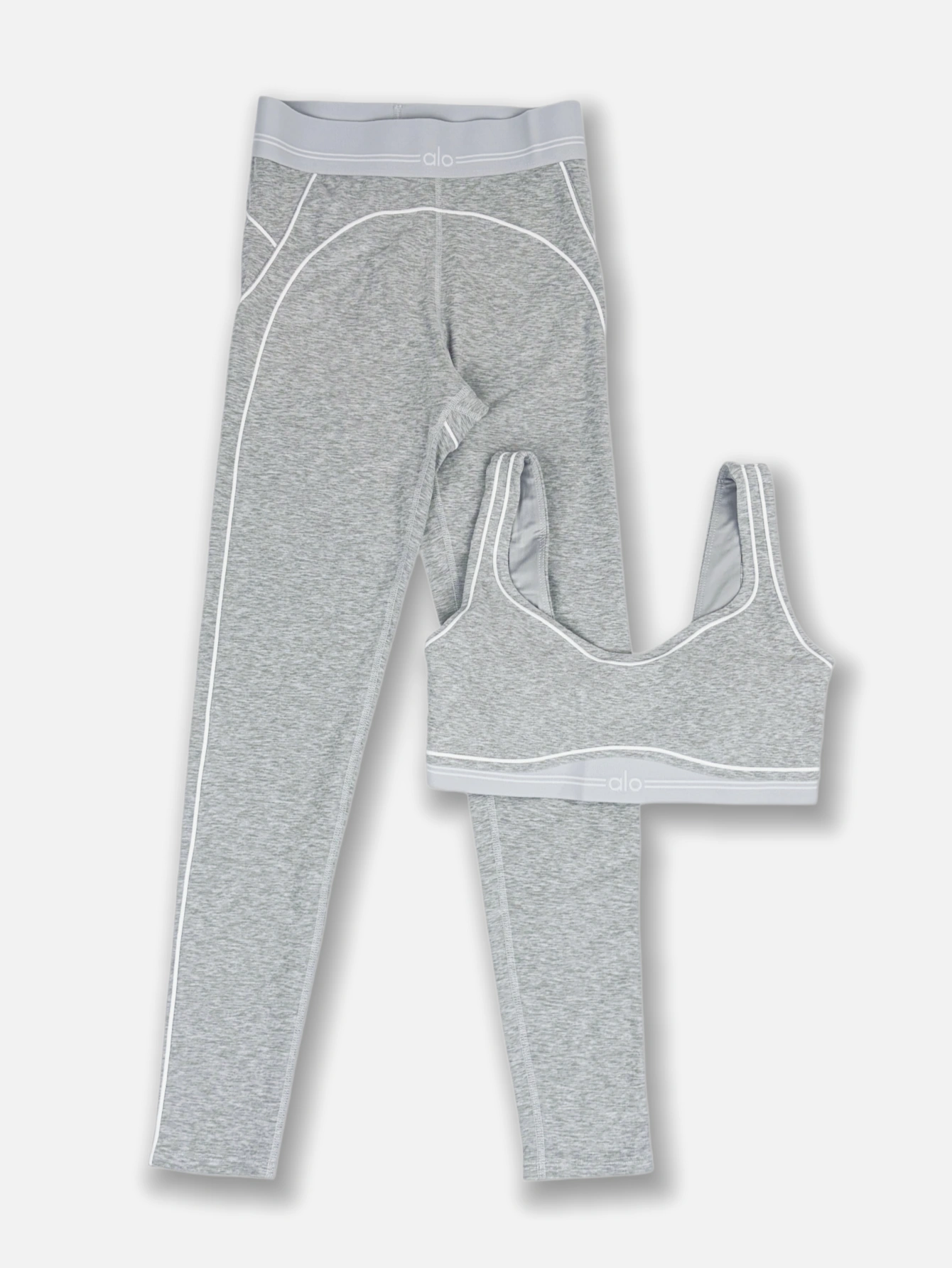 Women's High Waist Yoga Leggings & Sports Bra Set - Lulualo