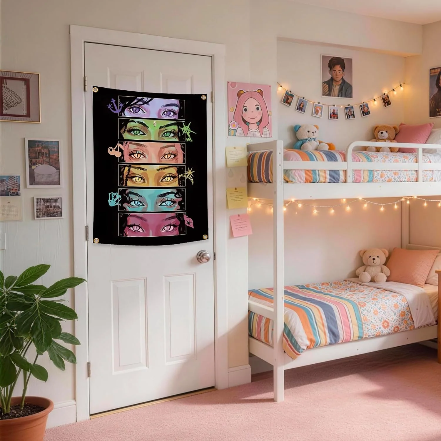 Cats Eye Flag Poster Durable Polyester For Girl Group Fans - KATSEYE MERCH​
