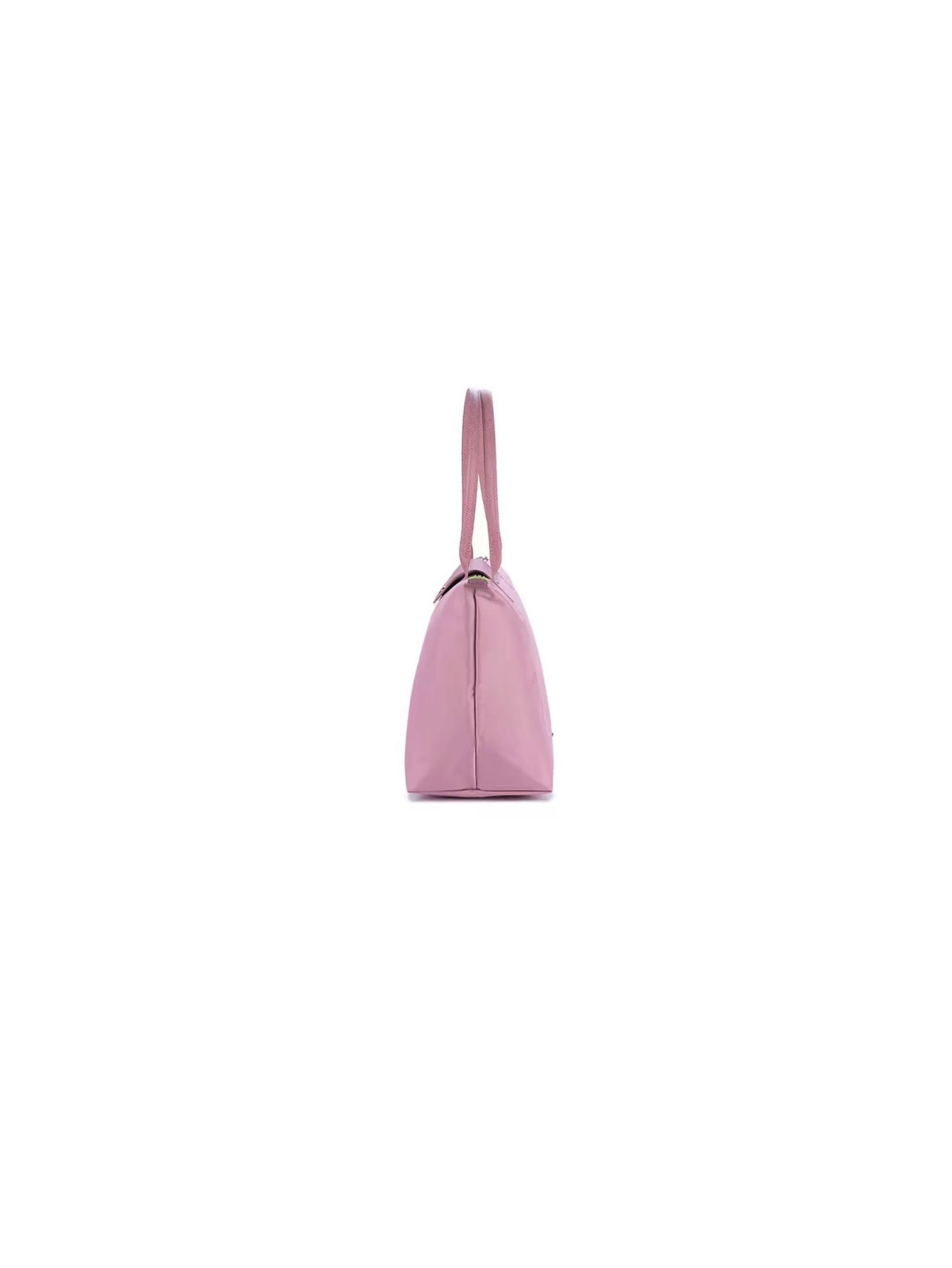 [Fast Ship From US Warehouse]Classic Leather Trim Nylon Tote Handbag - Lulualo