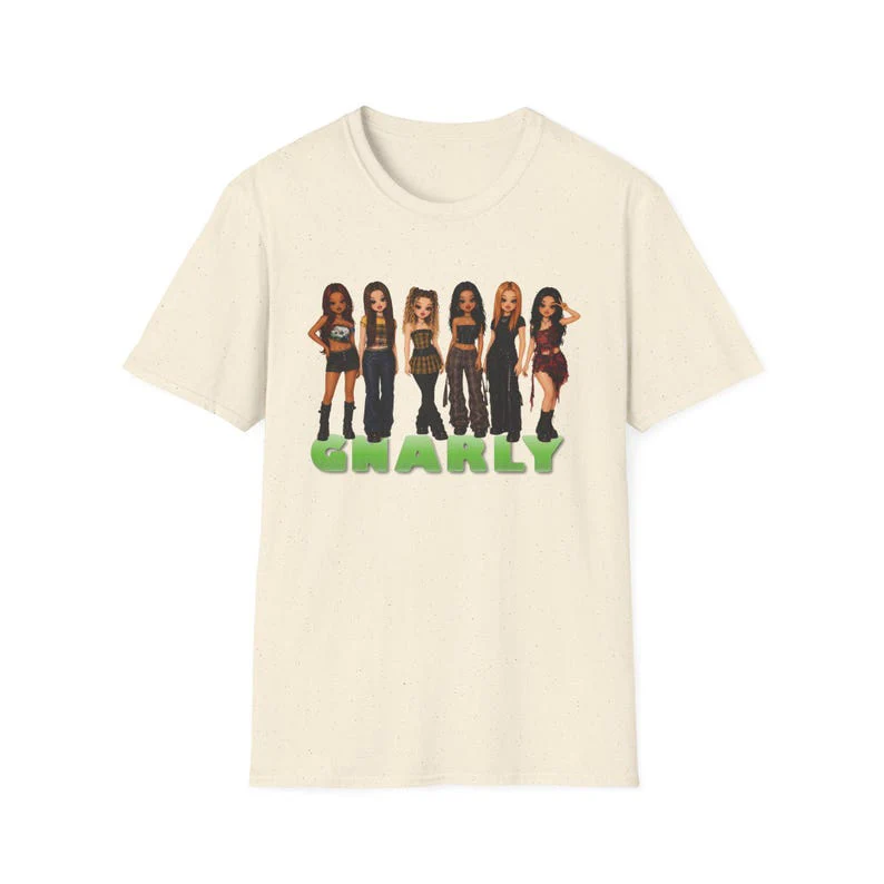 K-Pop style Squad Dress to Impress T-Shirt | 'Gnarly' Graphic Tee - KATSEYE MERCH​