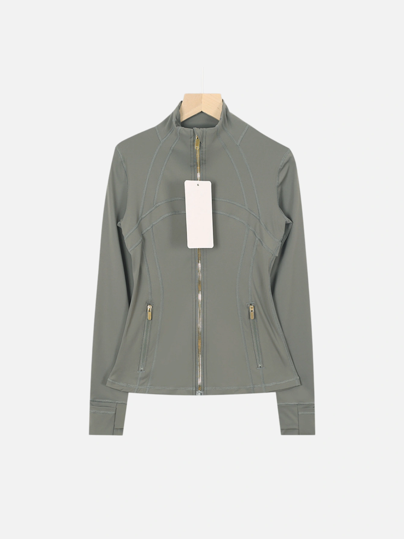 lululemon Slim-Fit Zip-Up Athletic Jacket - Lulualo