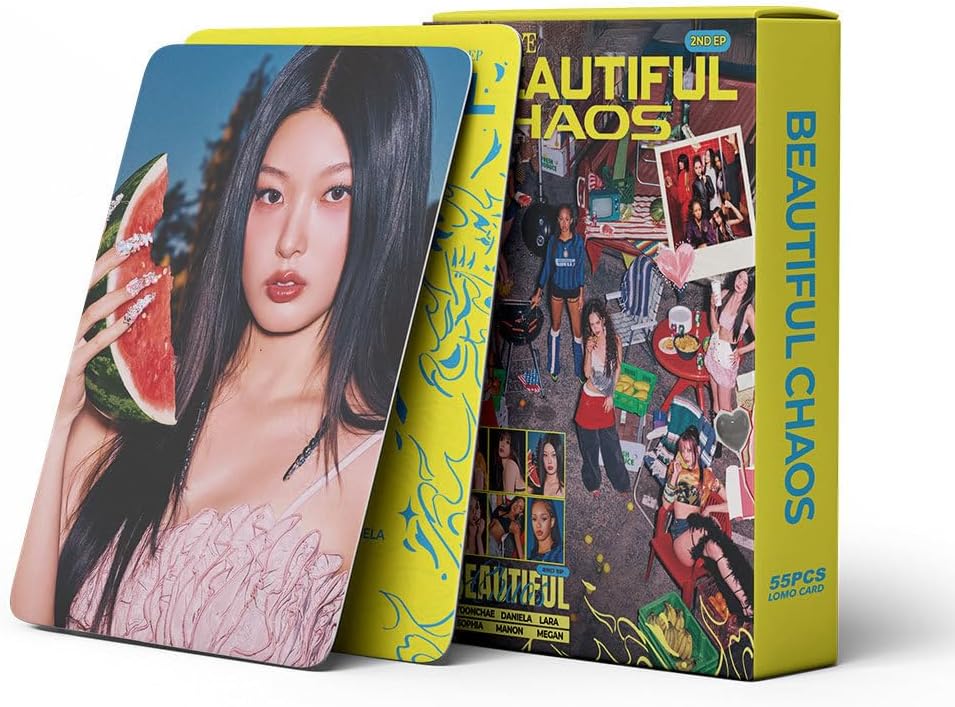 KATS Beautiful Lomo Cards 55PCS Kpop Photocards Premium Exclusive Set For Fans And Collectors - KATSEYE MERCH​